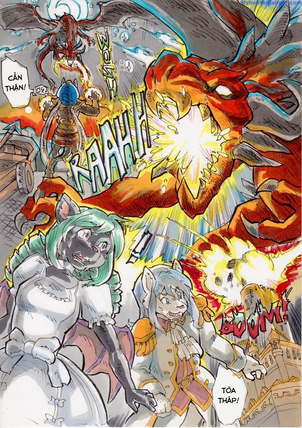 HentaiVN.net - Ảnh 14 - Anubis Stories 3 - Dragon Attack - Chap 1