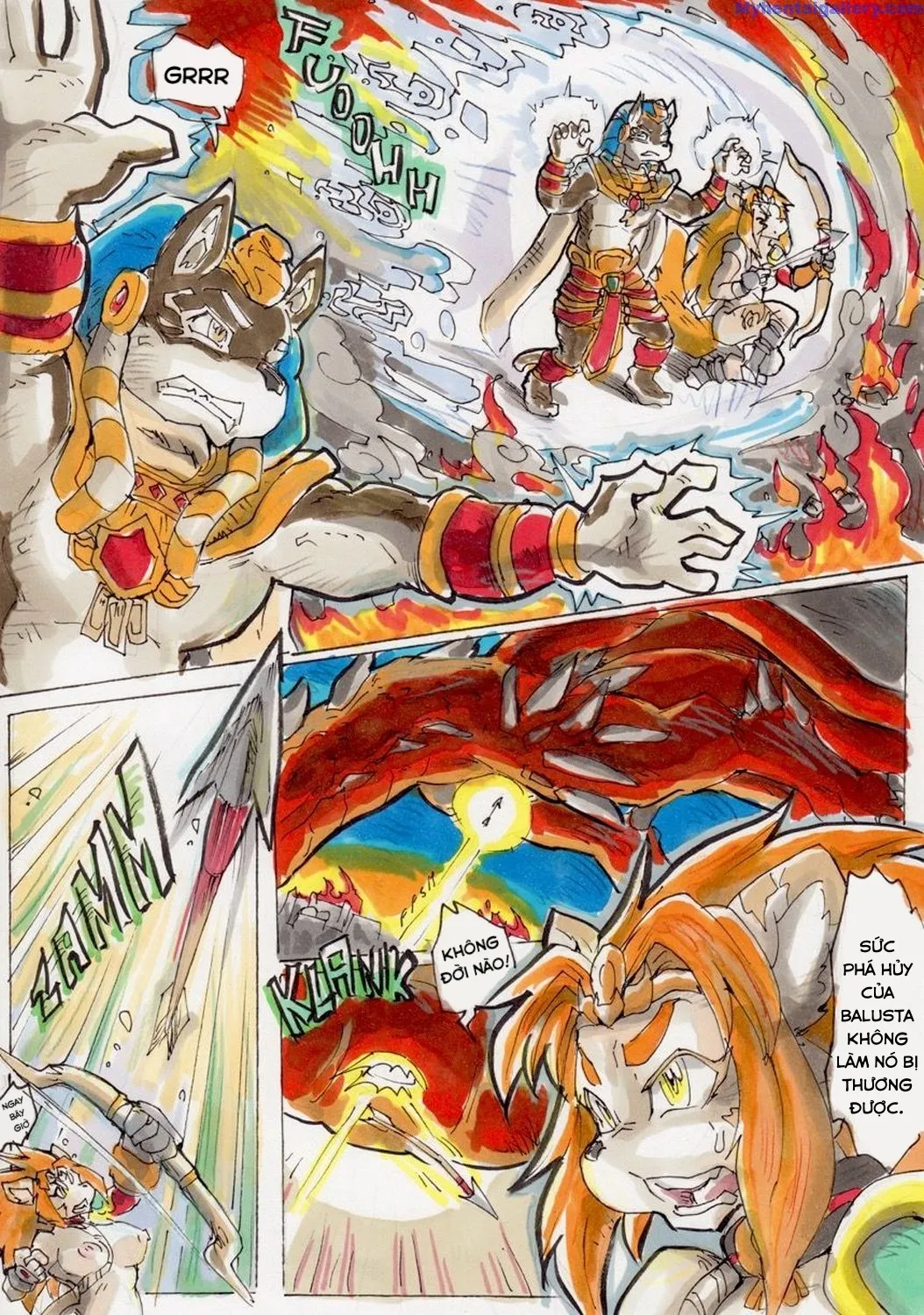 HentaiVN.net - Ảnh 15 - Anubis Stories 3 - Dragon Attack - Chap 1