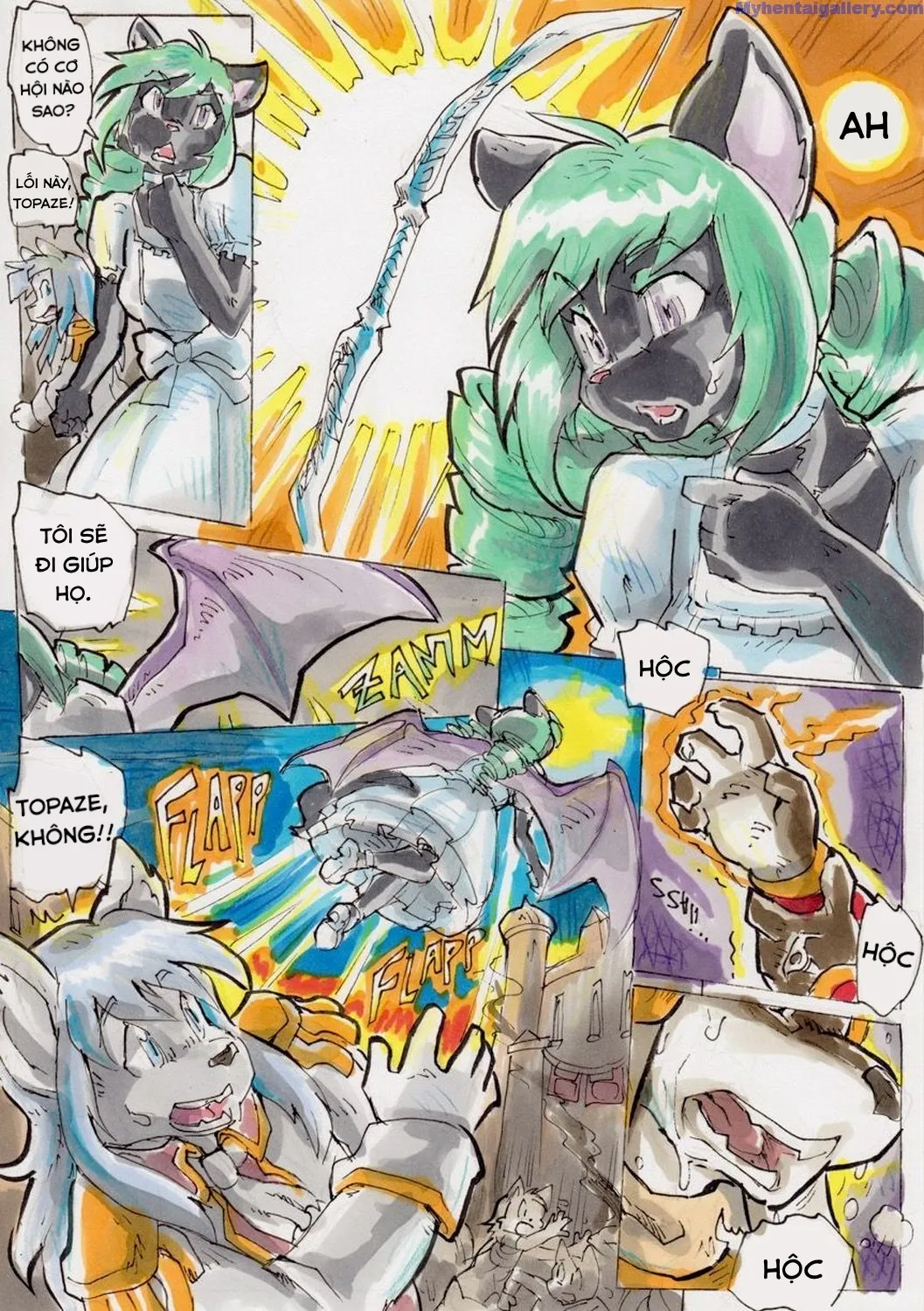 HentaiVN.net - Ảnh 17 - Anubis Stories 3 - Dragon Attack - Chap 1