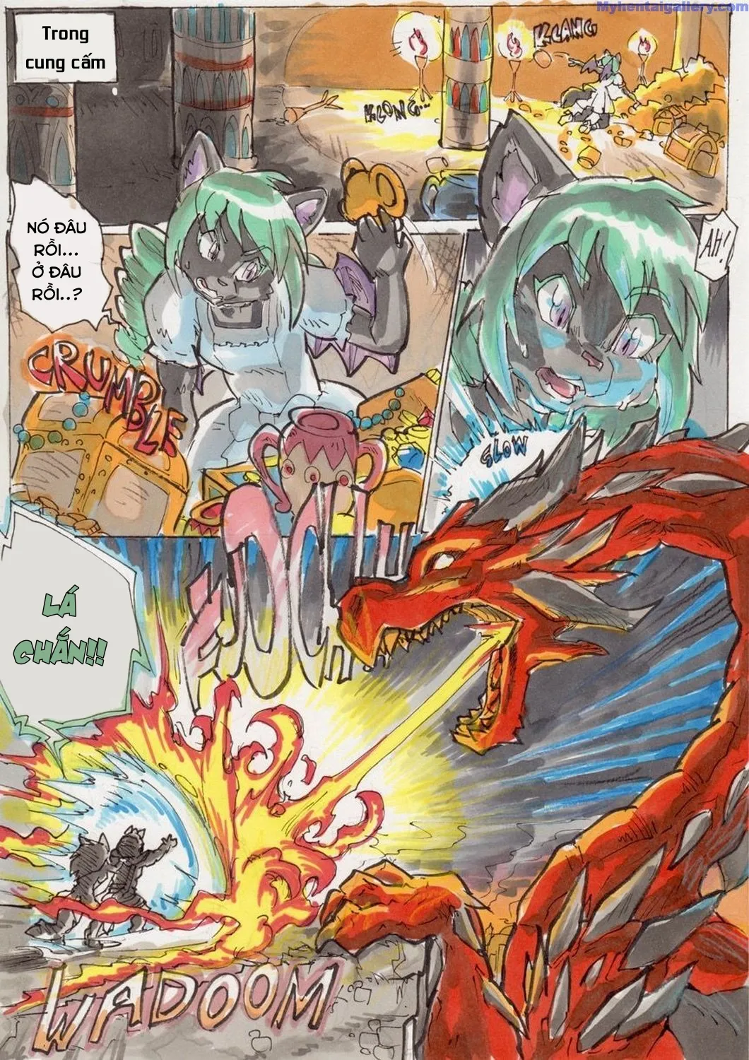 HentaiVN.net - Ảnh 19 - Anubis Stories 3 - Dragon Attack - Chap 1