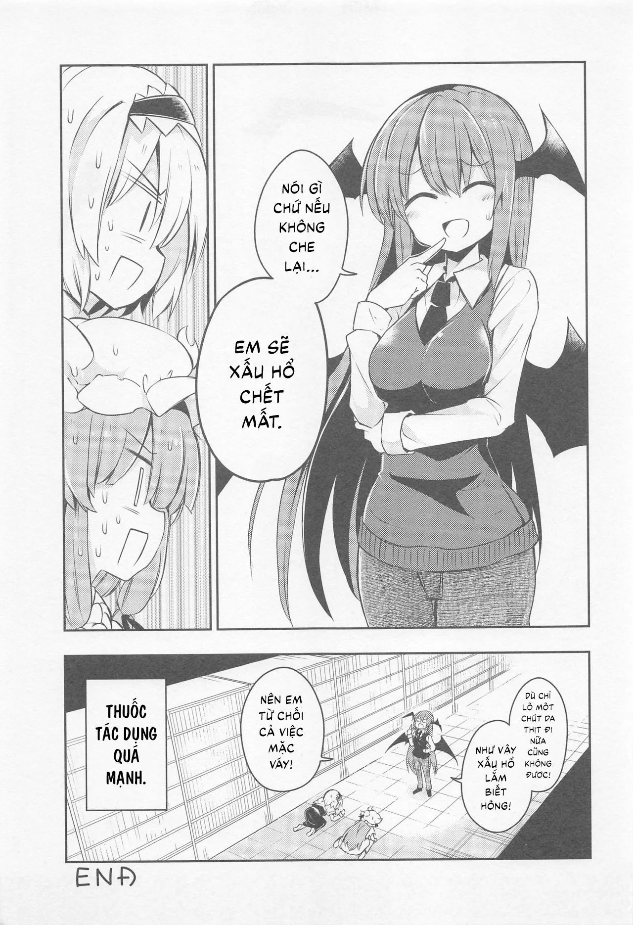 HentaiVN.net - Ảnh 20 - Shifuku no Great Beautiful Koappai (Touhou Project) [至福のグレートビューティフルこあっぱい (東方Project)] - Chap 1