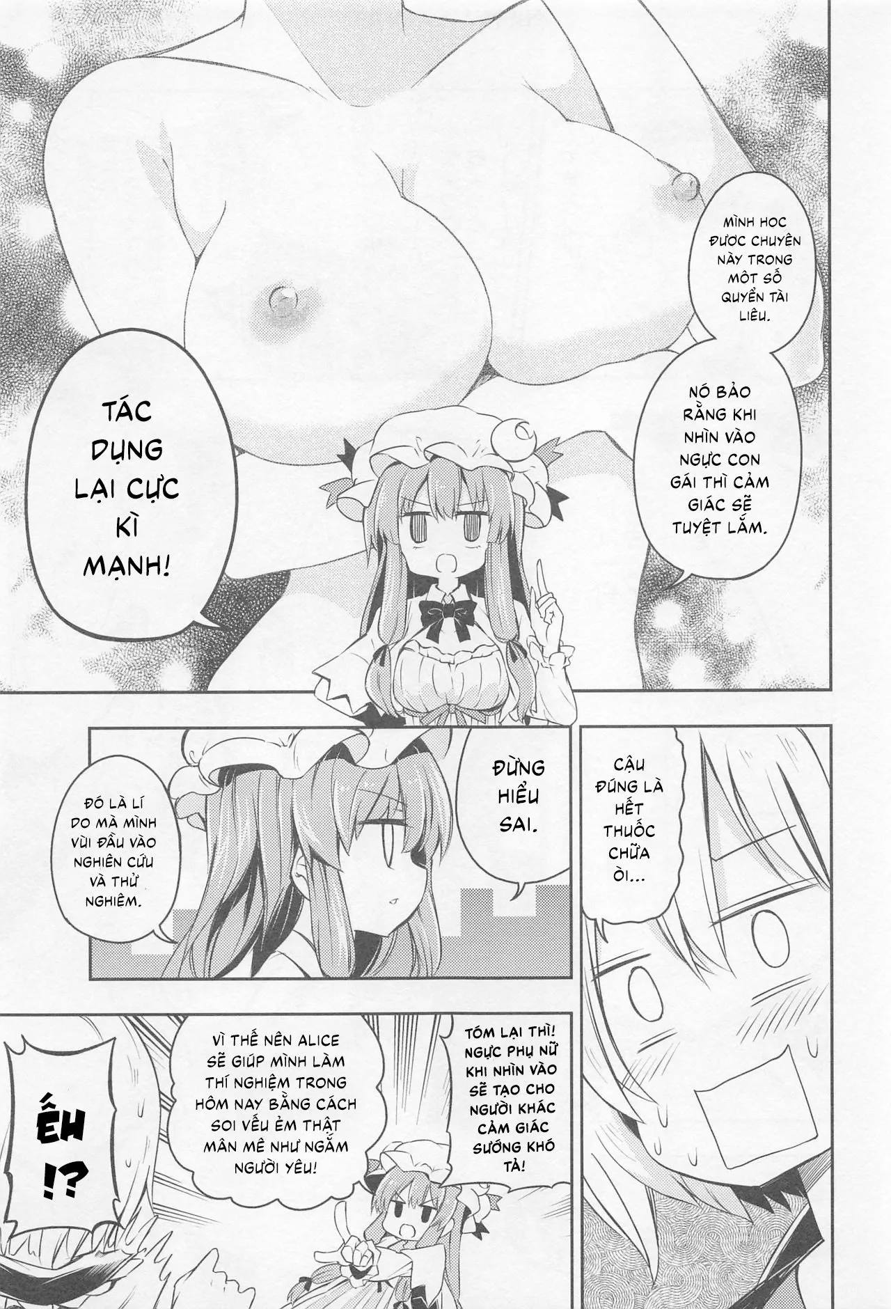 HentaiVN.net - Ảnh 8 - Shifuku no Great Beautiful Koappai (Touhou Project) [至福のグレートビューティフルこあっぱい (東方Project)] - Chap 1