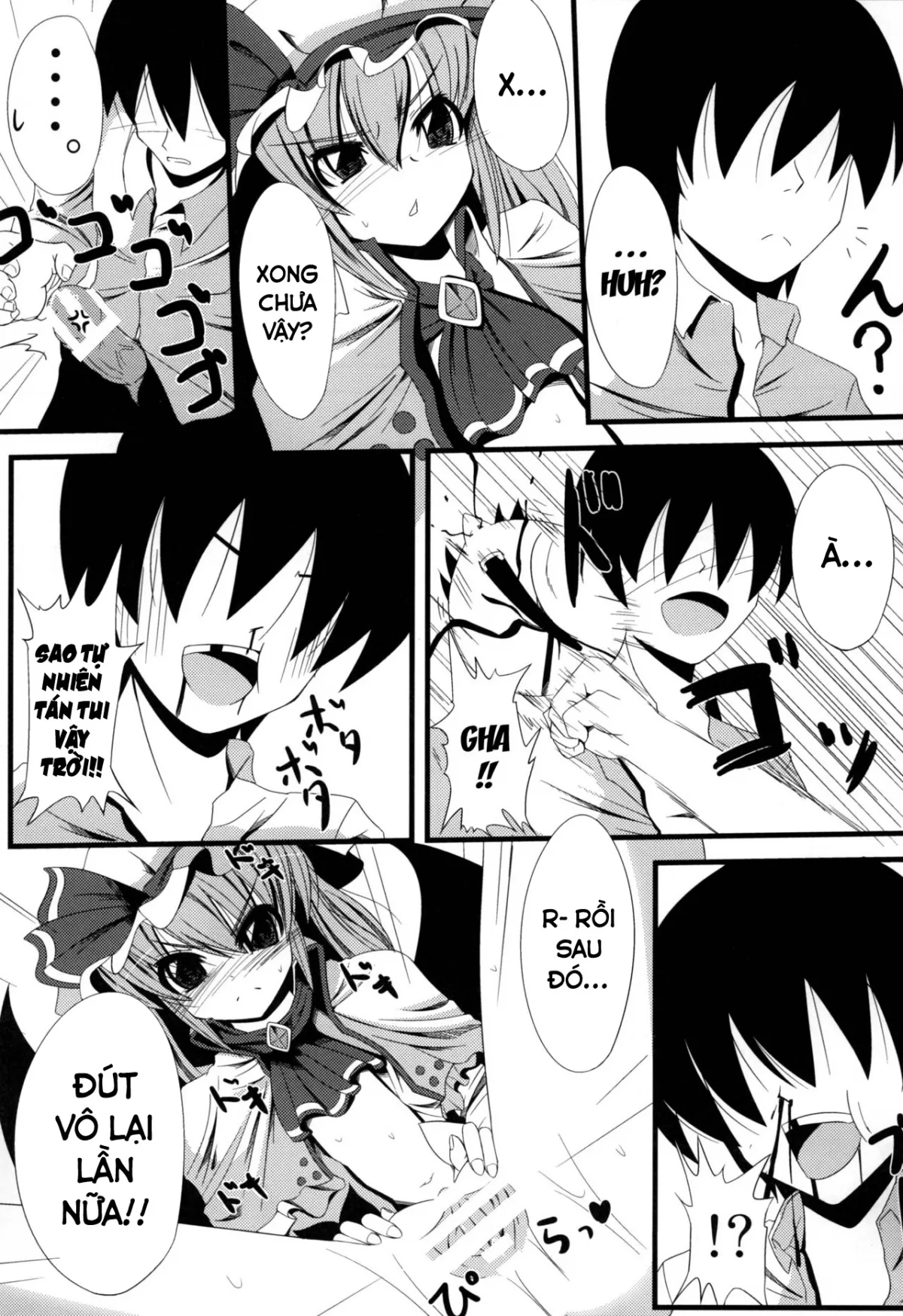 HentaiVN.net - Ảnh 10 - Aa Ozeu-sama (Touhou Project) [ああっおぜう様] - Chap 1