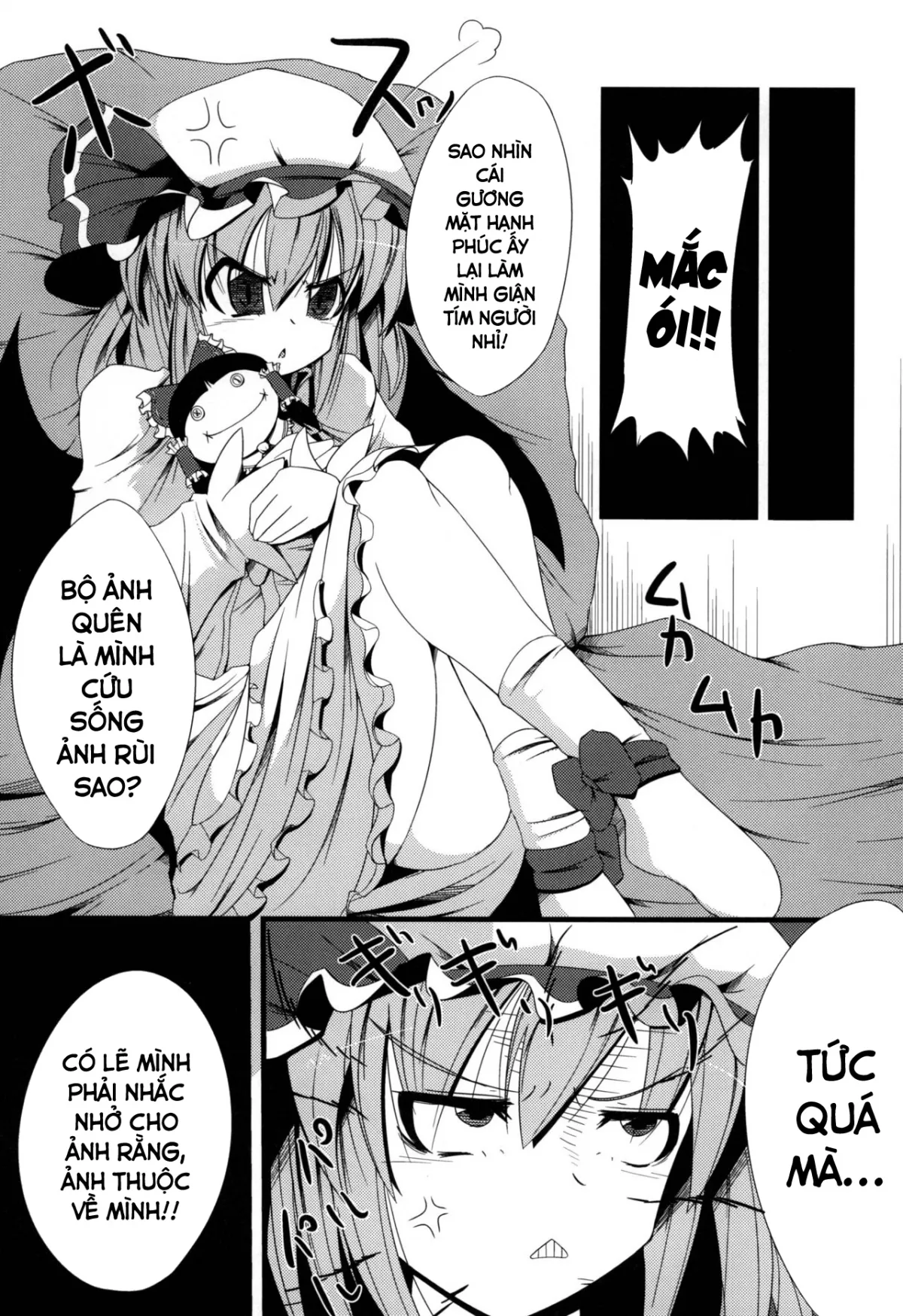 HentaiVN.net - Ảnh 5 - Aa Ozeu-sama (Touhou Project) [ああっおぜう様] - Chap 1
