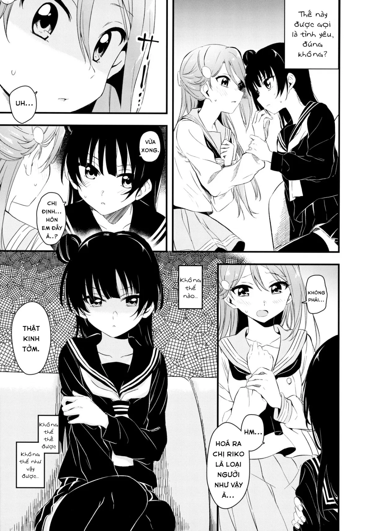 HentaiVN.net - Ảnh 10 - Bitter Sweet Syndrome (Love Live! Sunshine!!) - Chap 1