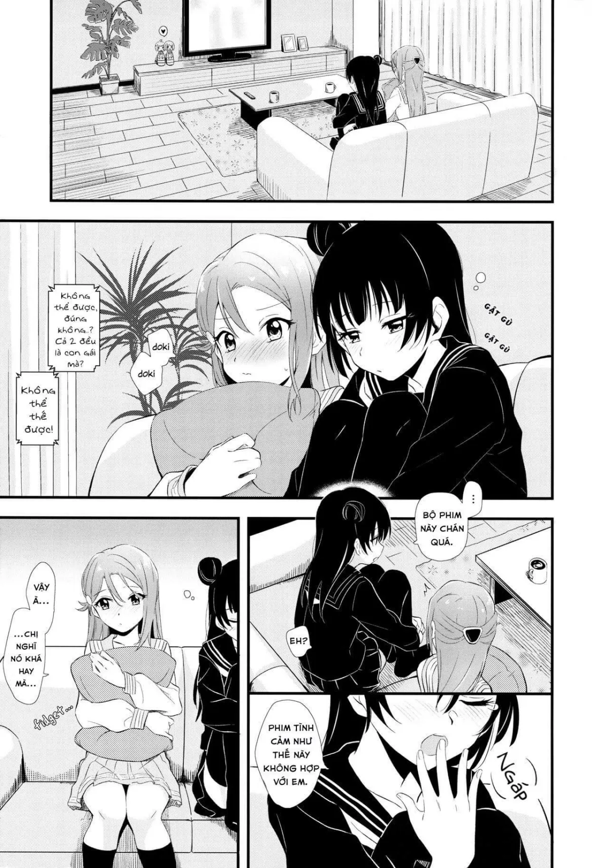 HentaiVN.net - Ảnh 6 - Bitter Sweet Syndrome (Love Live! Sunshine!!) - Chap 1