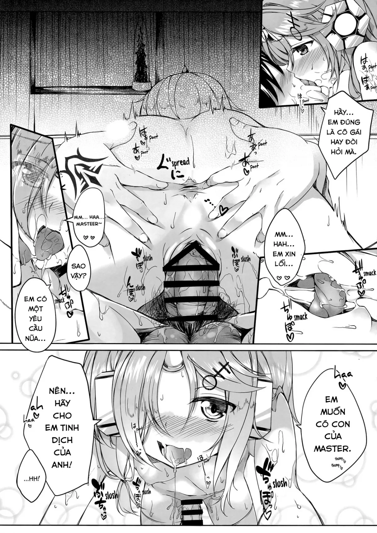 HentaiVN.net - Ảnh 19 - Master là Papa, còn em là Mama chứ? [Trick_effect_6: Master Is ...Papa..., I'm the ...Mama...?; Trick_effect_6] - Chap 1