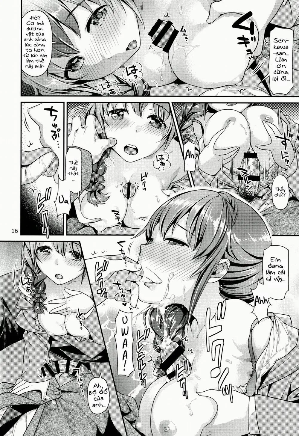 HentaiVN.net - Ảnh 15 - Tsumasakidachi no Koi (The Idolmaster) - Chap 1