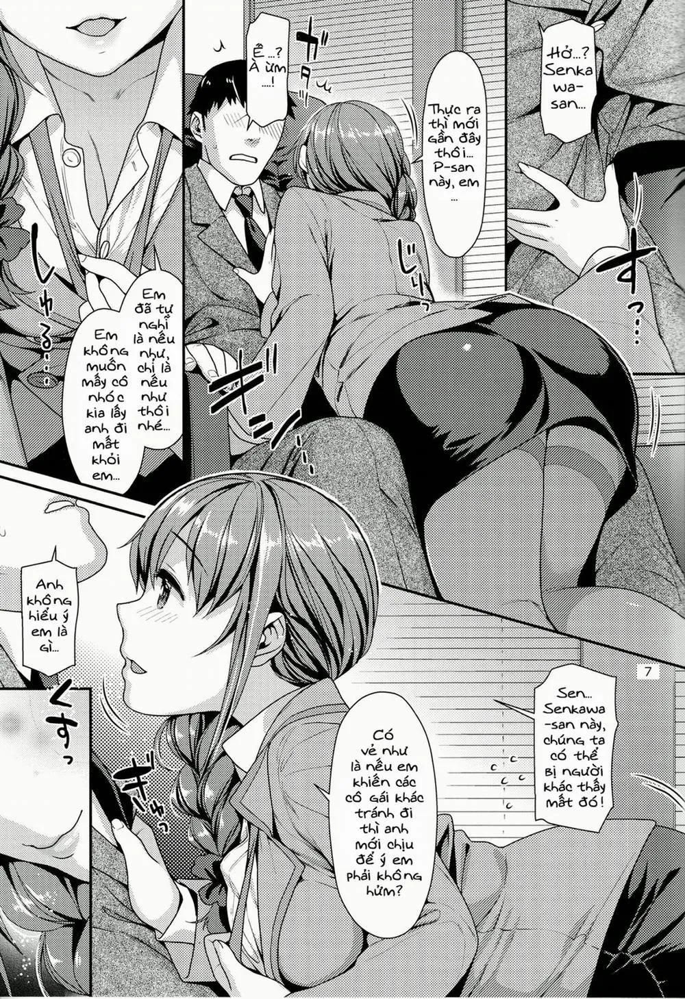 HentaiVN.net - Ảnh 6 - Tsumasakidachi no Koi (The Idolmaster) - Chap 1