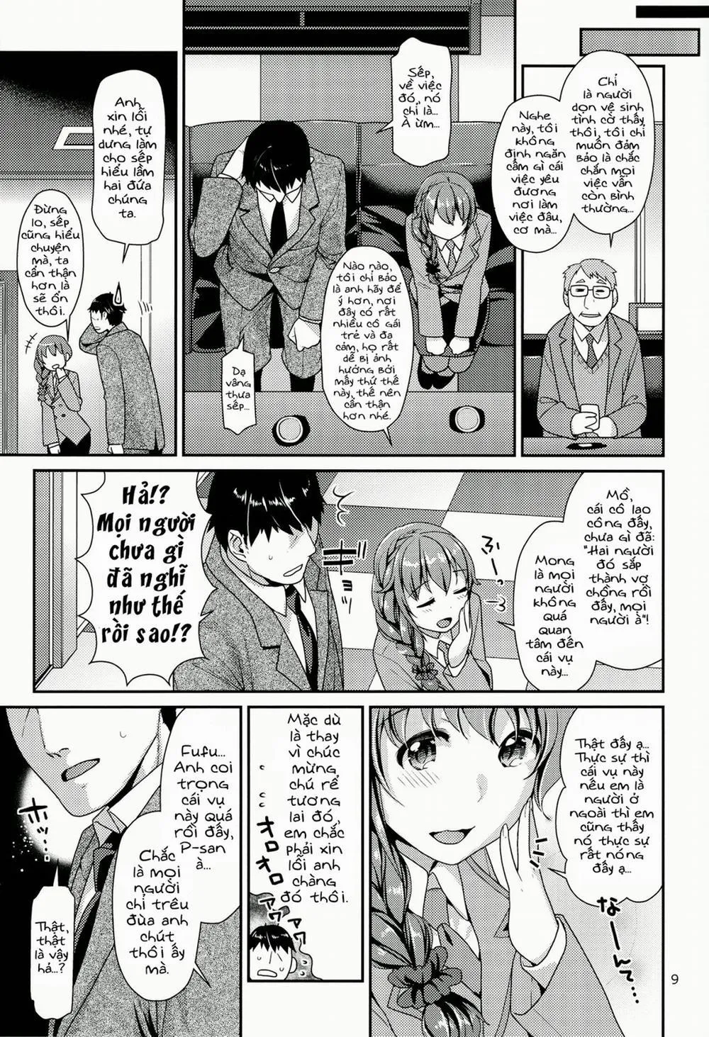 HentaiVN.net - Ảnh 8 - Tsumasakidachi no Koi (The Idolmaster) - Chap 1
