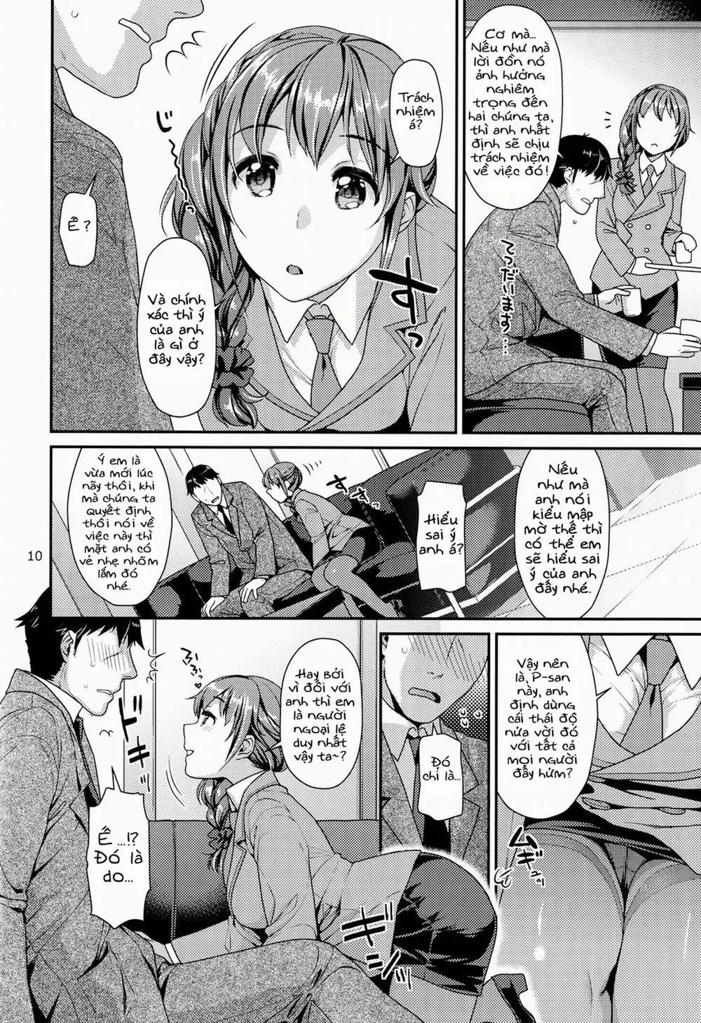 HentaiVN.net - Ảnh 9 - Tsumasakidachi no Koi (The Idolmaster) - Chap 1