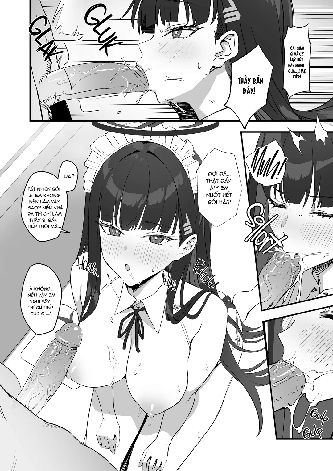 HentaiVN.net - Ảnh 11 - Cuộc sống của Tsukatsuki Rio với tư cách là một người hầu gái - Chap 1