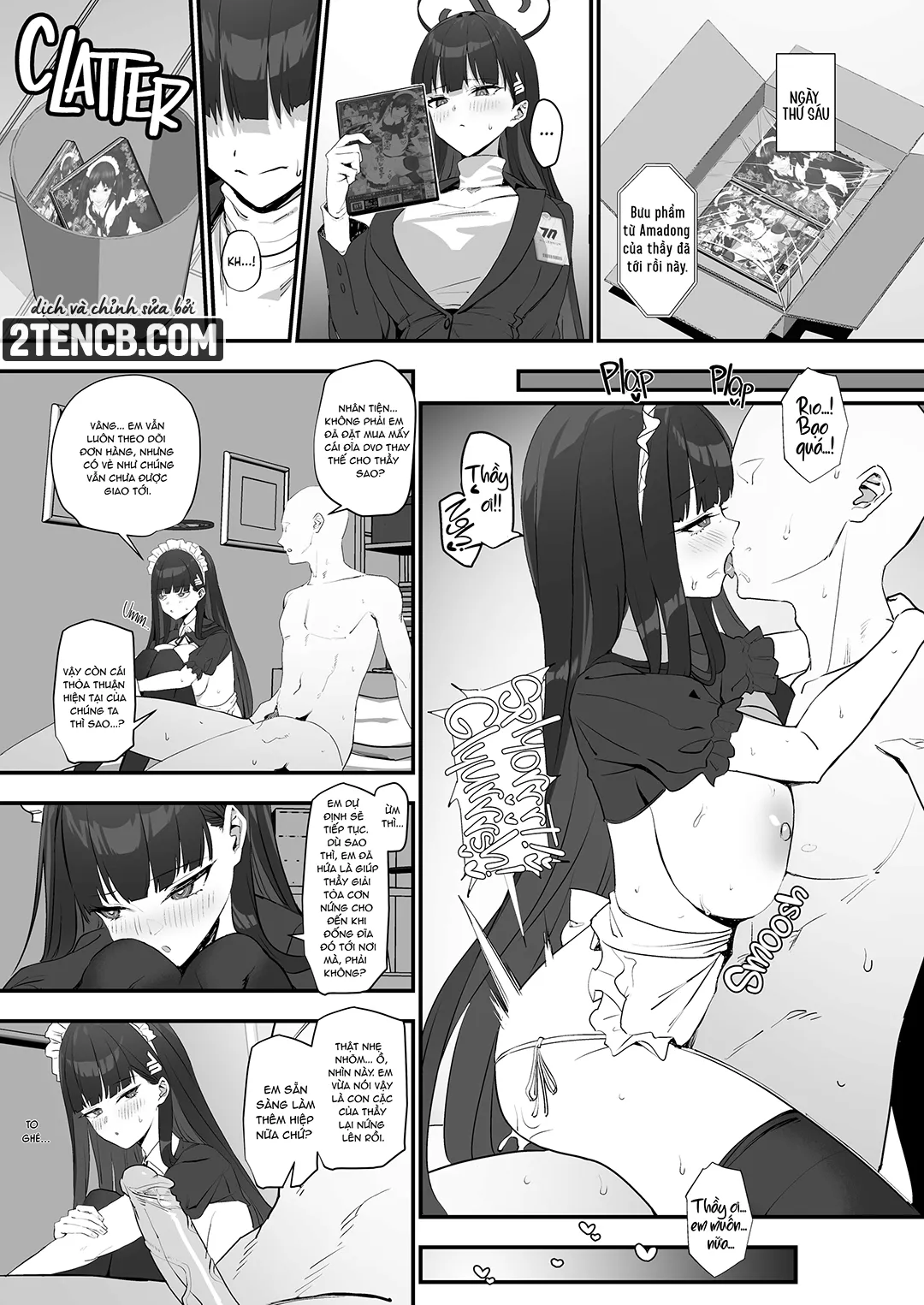 HentaiVN.net - Ảnh 22 - Cuộc sống của Tsukatsuki Rio với tư cách là một người hầu gái - Chap 1