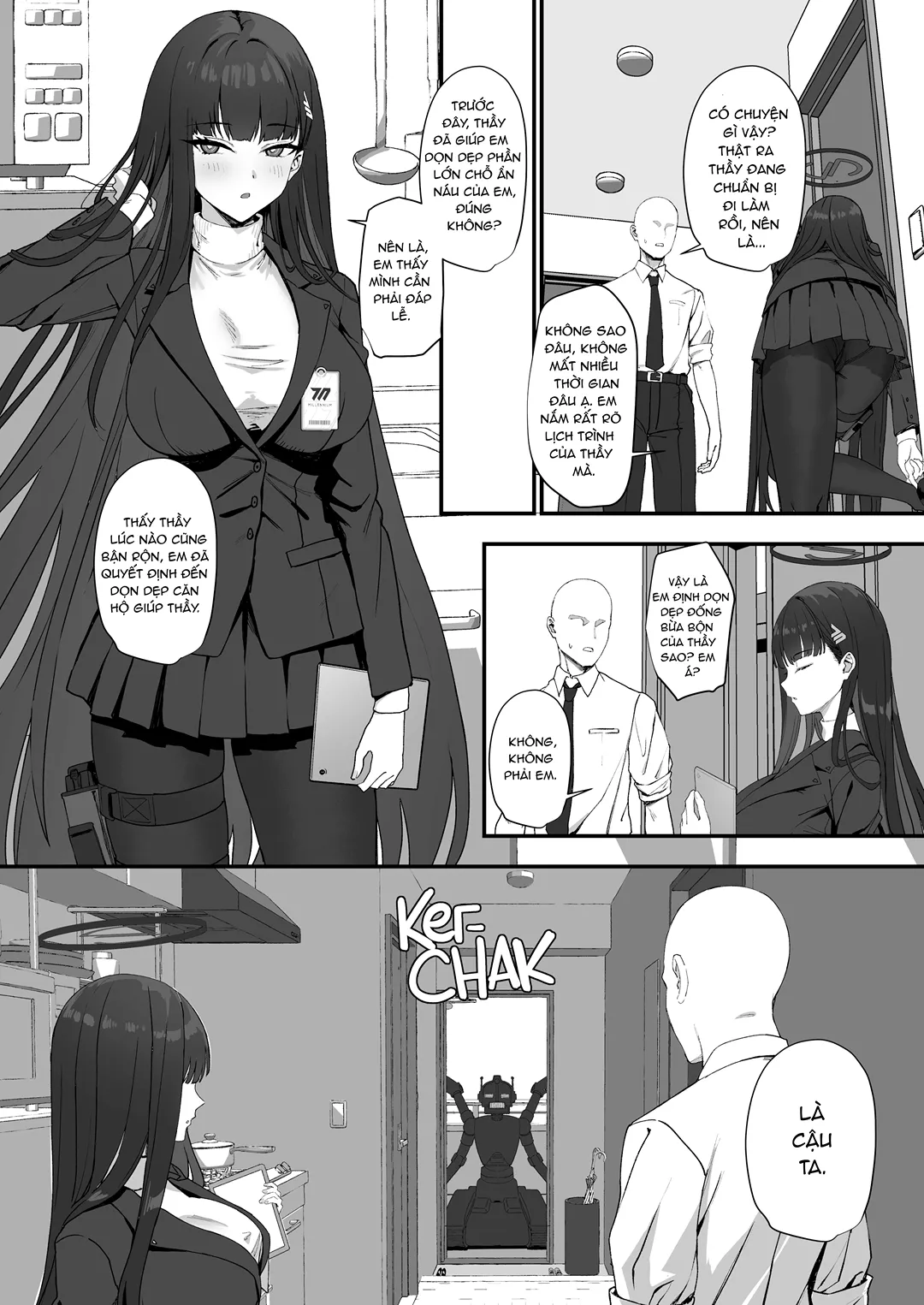 HentaiVN.net - Ảnh 3 - Cuộc sống của Tsukatsuki Rio với tư cách là một người hầu gái - Chap 1