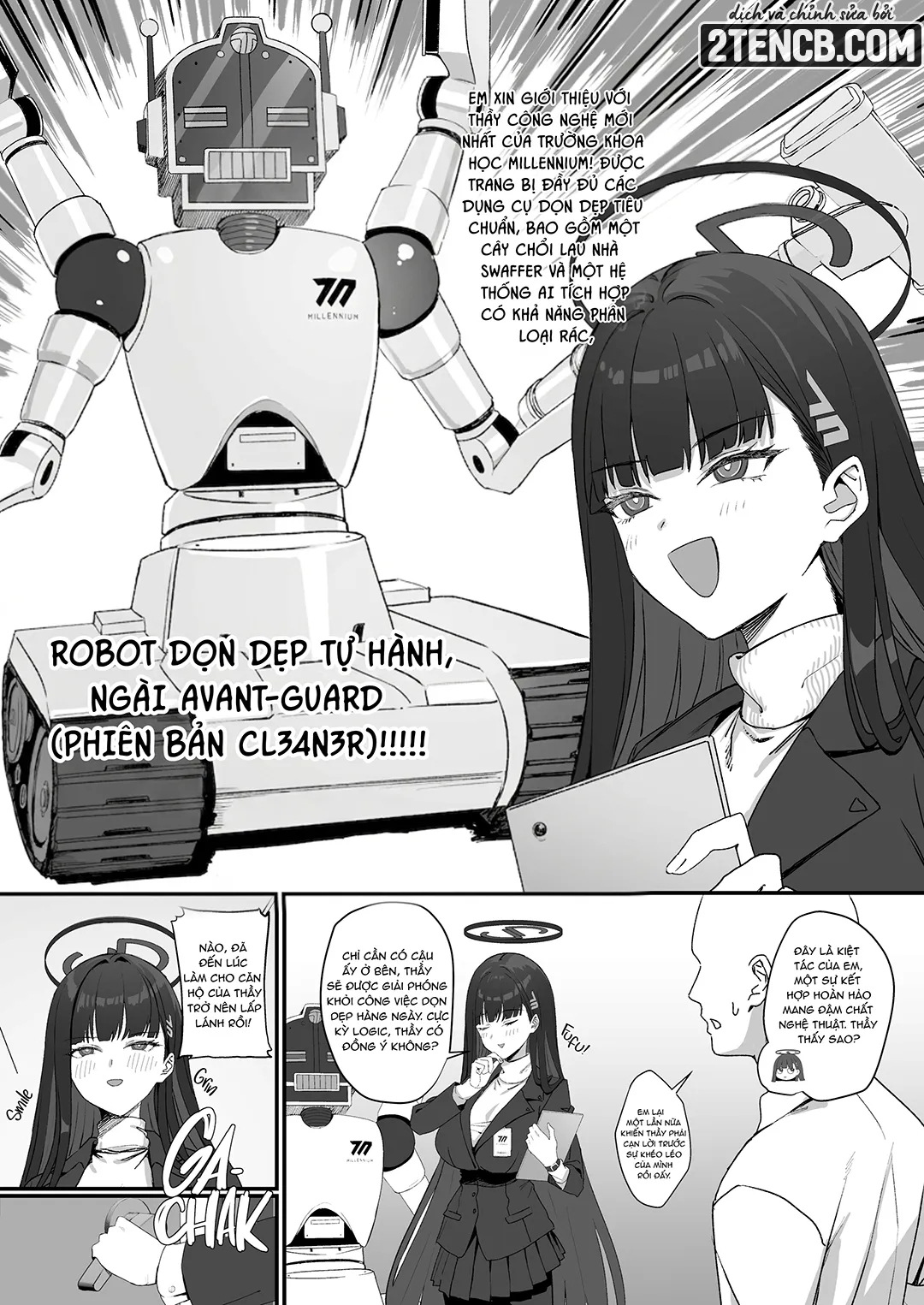 HentaiVN.net - Ảnh 4 - Cuộc sống của Tsukatsuki Rio với tư cách là một người hầu gái - Chap 1