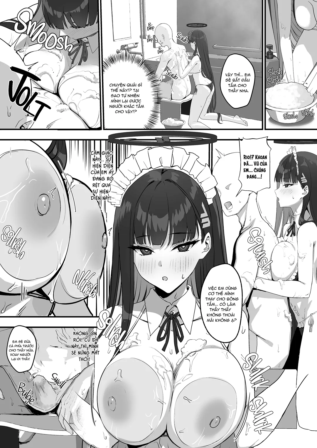 HentaiVN.net - Ảnh 8 - Cuộc sống của Tsukatsuki Rio với tư cách là một người hầu gái - Chap 1
