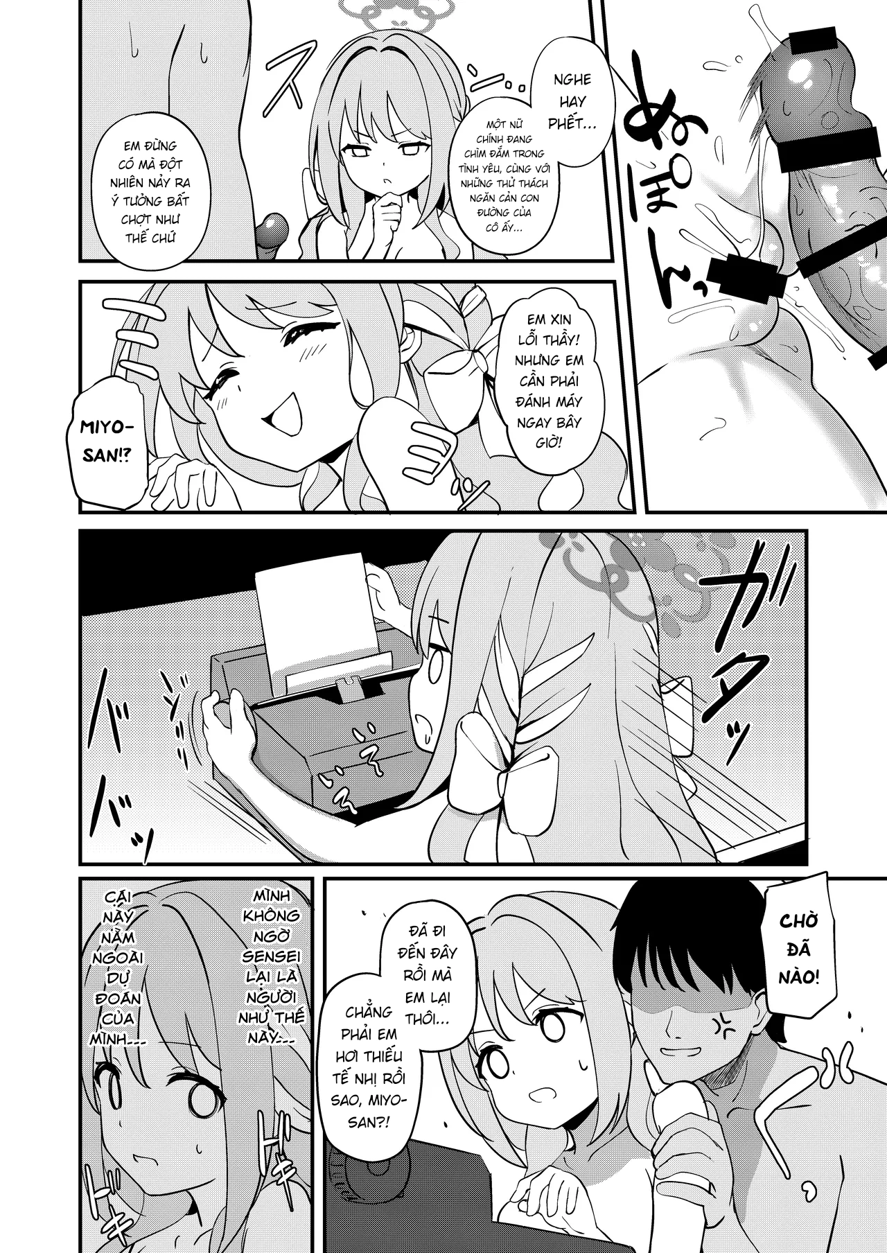 HentaiVN.net - Ảnh 15 - Miyo Sakurai với rung động tình ái - Chap 1