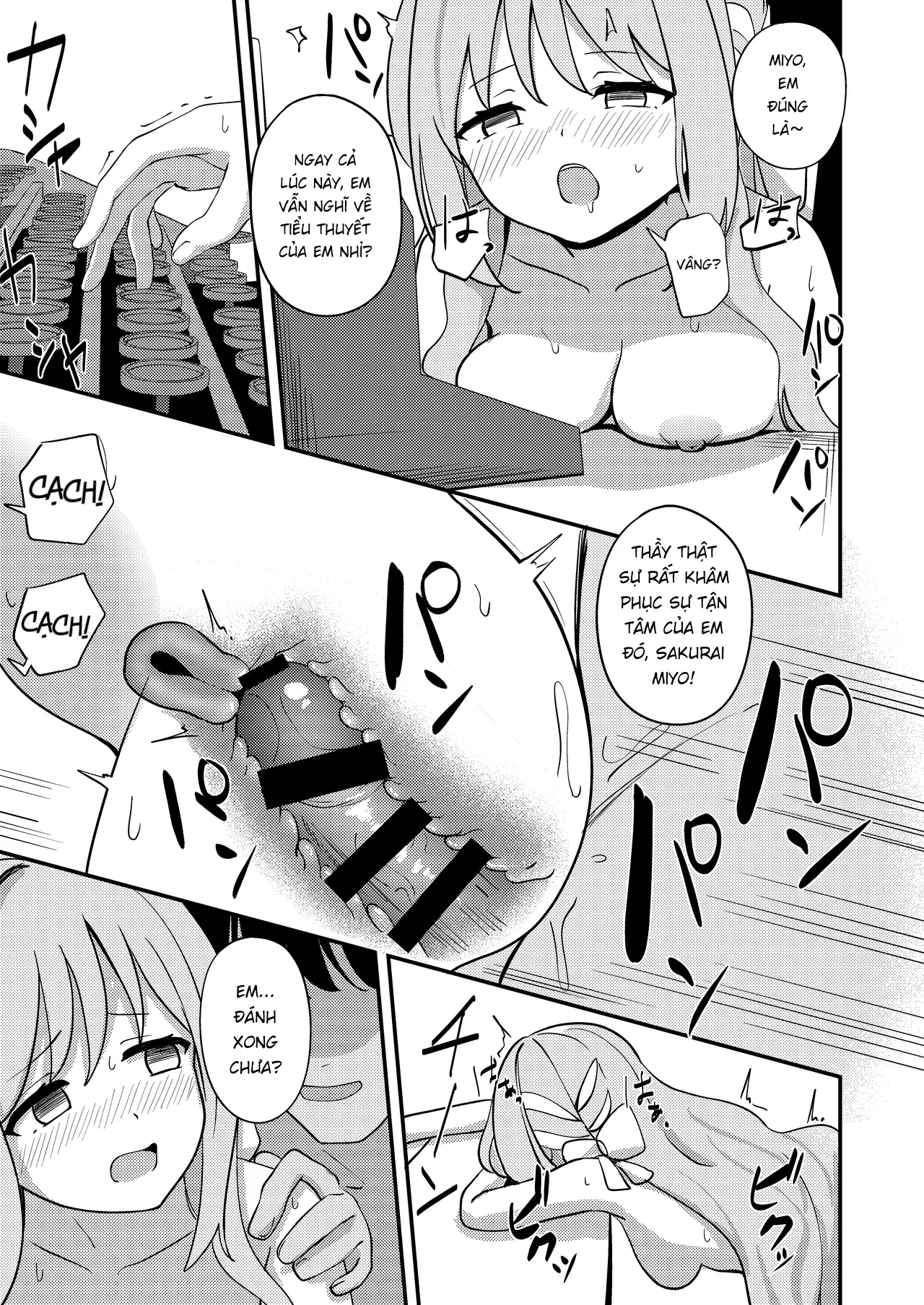 HentaiVN.net - Ảnh 18 - Miyo Sakurai với rung động tình ái - Chap 1