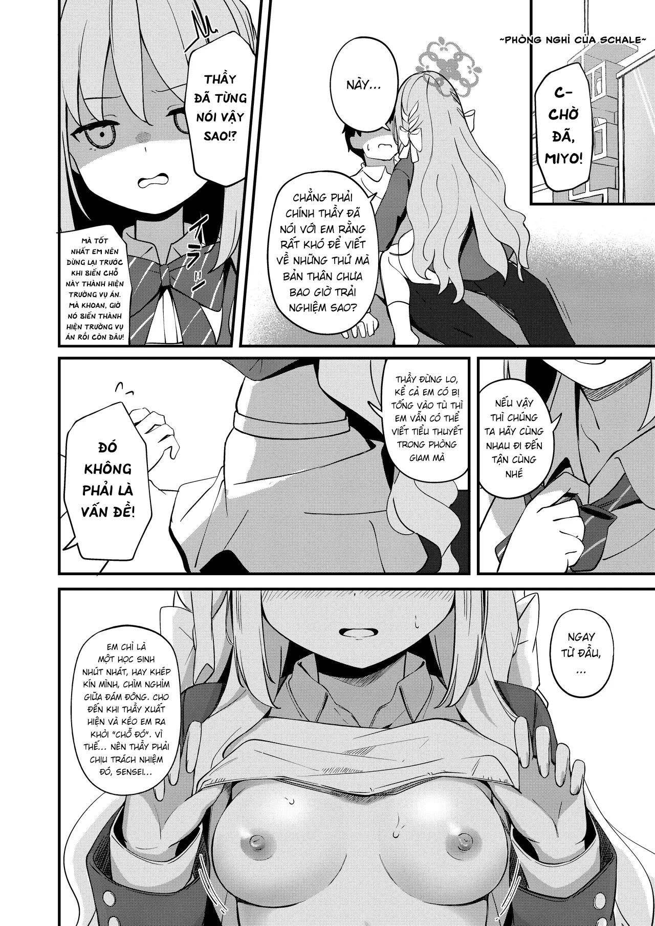 HentaiVN.net - Ảnh 3 - Miyo Sakurai với rung động tình ái - Chap 1