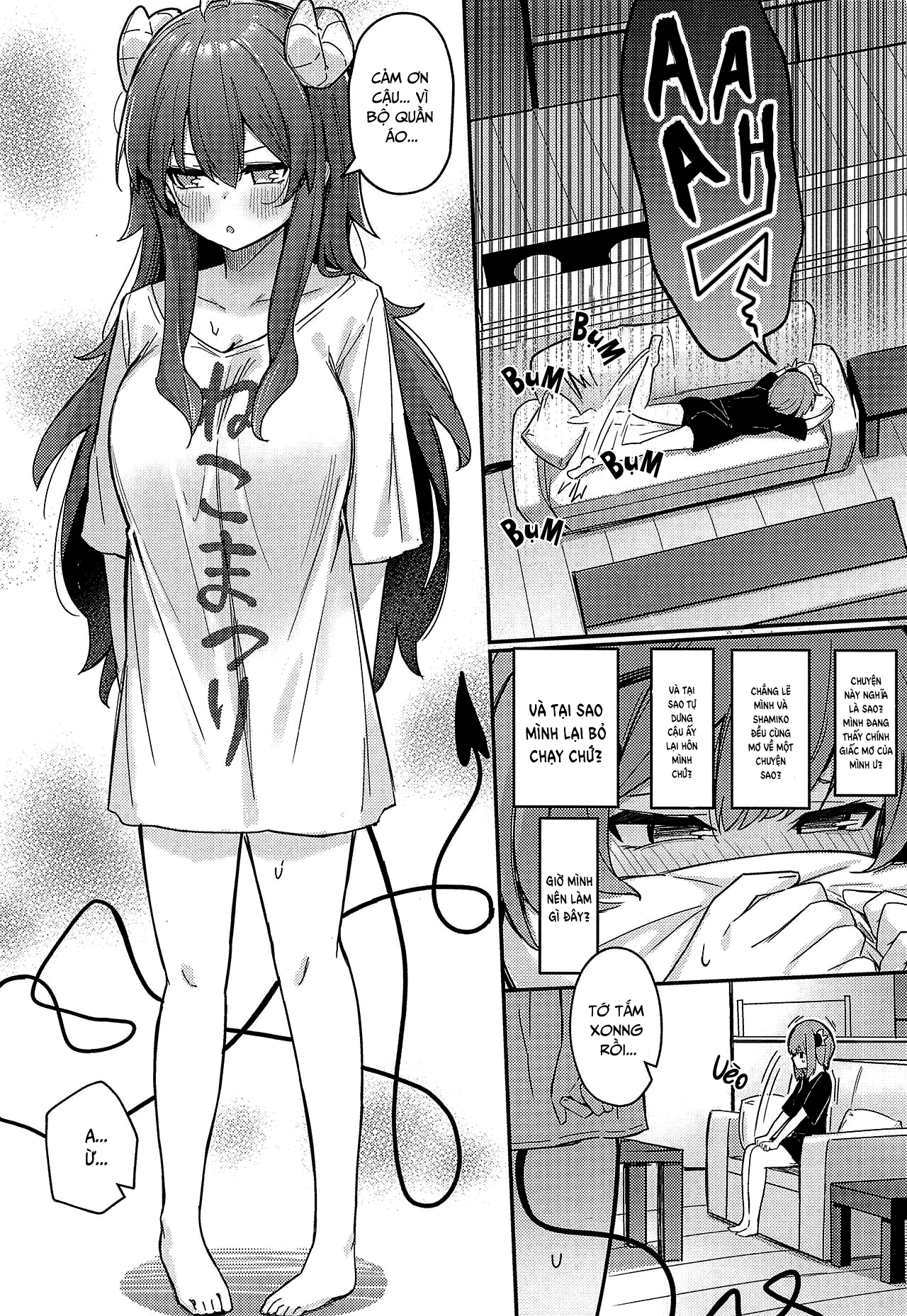 HentaiVN.net - Ảnh 14 - Mazoku no Usui Sho - Chap 1