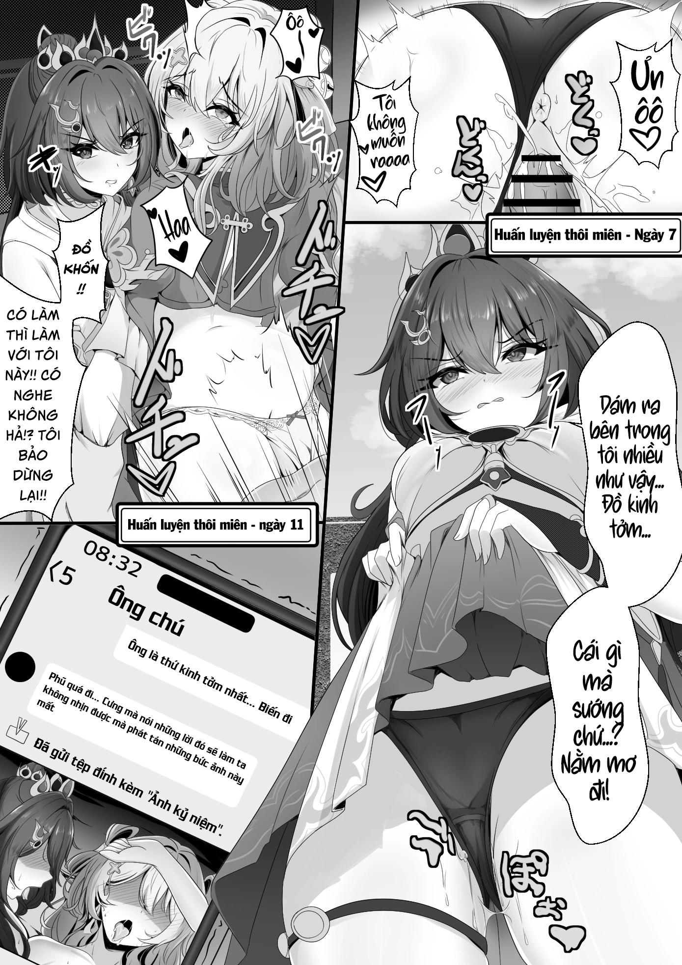 HentaiVN.net - Ảnh 12 - Thôi miên rồi chỉnh đốn con đĩ Yunli láo toét - Chap 1