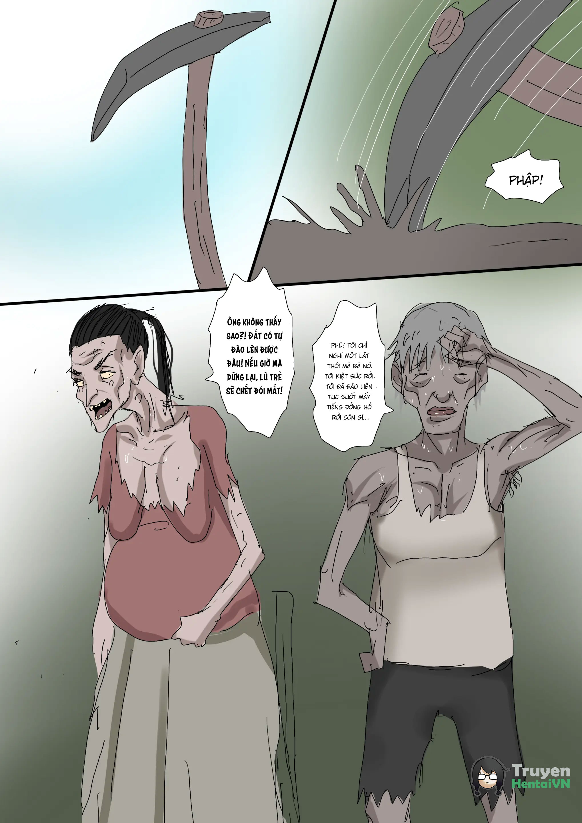 HentaiVN.net - Ảnh 7 - Tsumibukai Yokubou ~Lizana to Homeless~ 3 - Chap 1