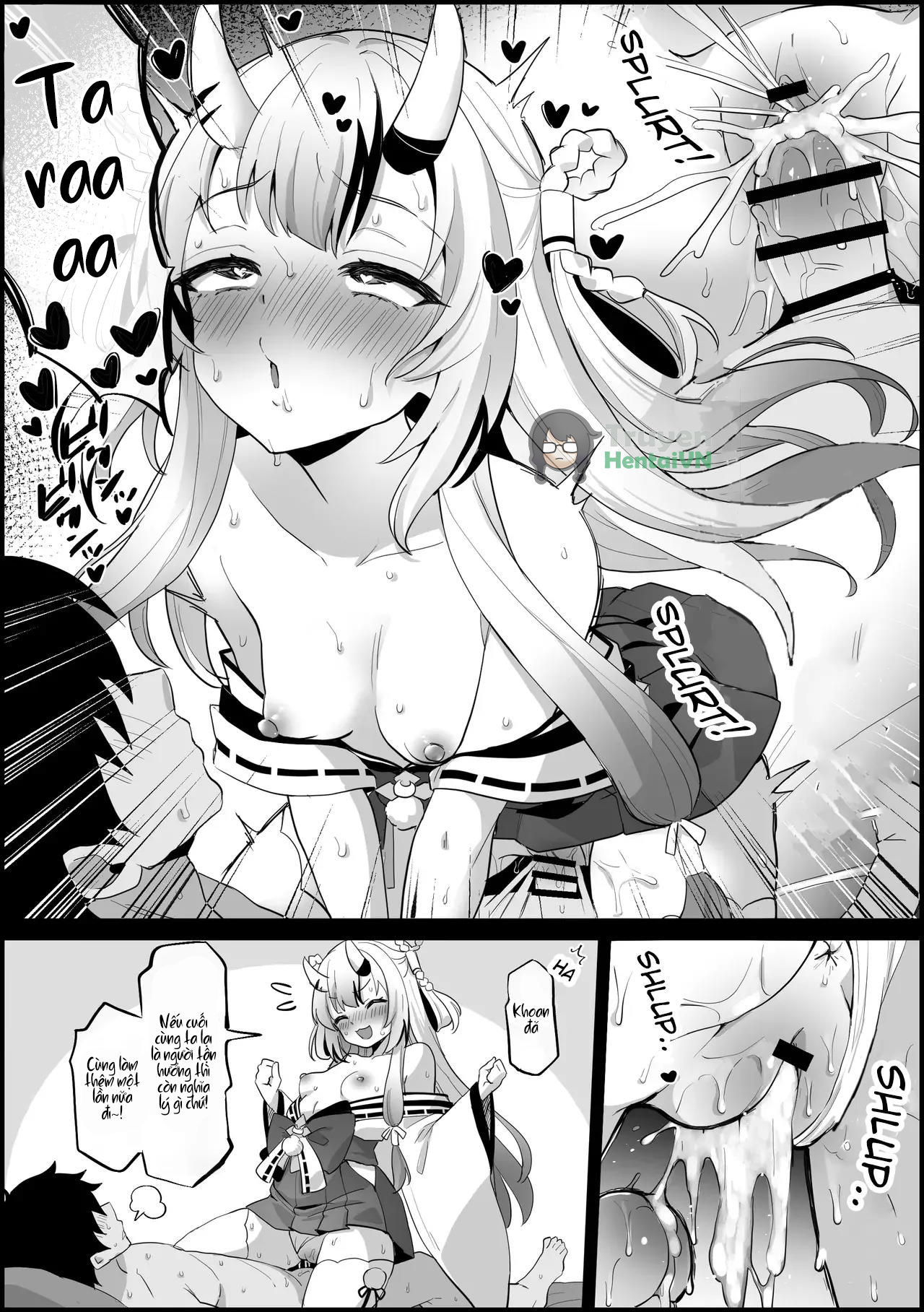 HentaiVN.net - Ảnh 7 - Oppai Suki na Kare ni Chikubi Zeme sare, Manzara Demo Nai Ayame (Nakiri Ayame) - Chap 1
