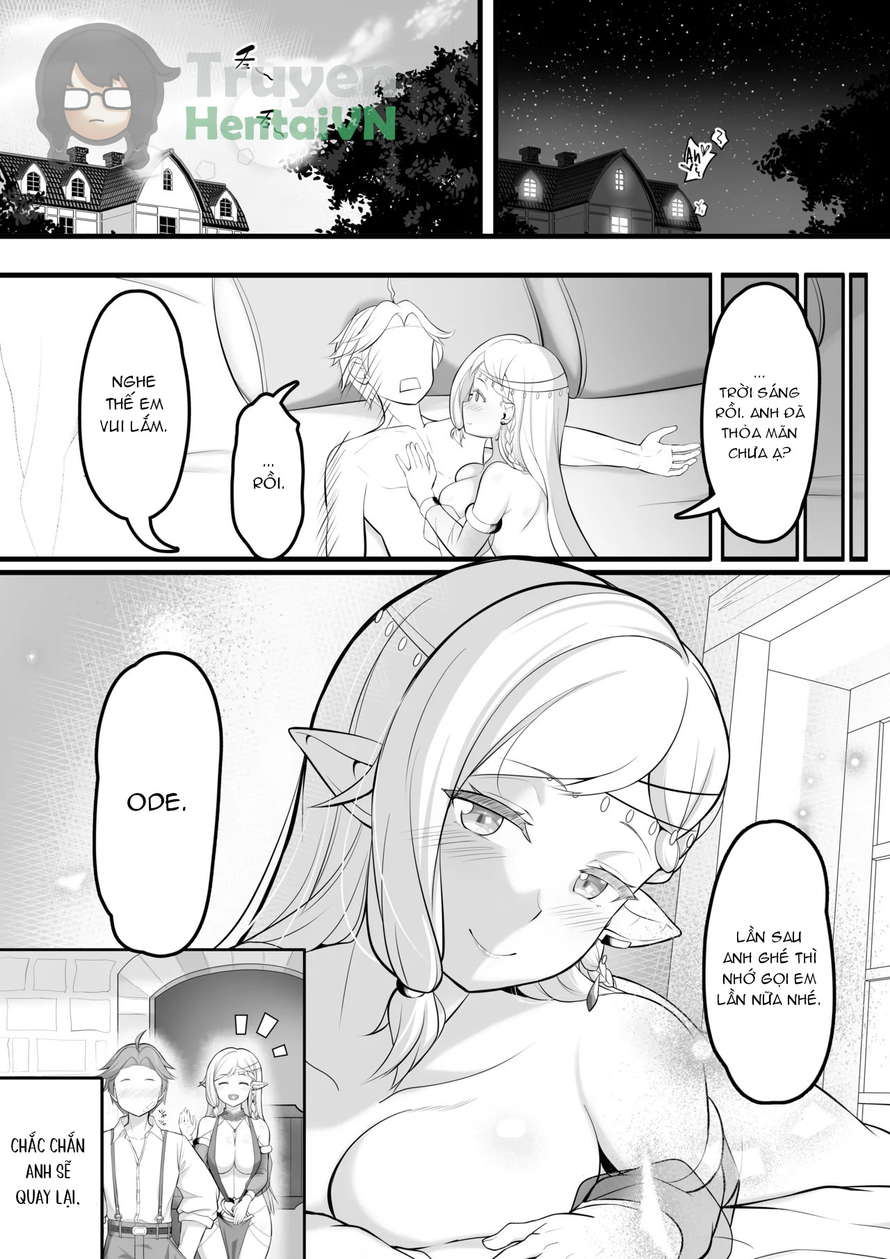 HentaiVN.net - Ảnh 33 - Odoriko Shoukan ni Ittara, Bijin Elf no Odoriko ga Ippai Shiboritotte Kureta Ohanashi - Chap 1
