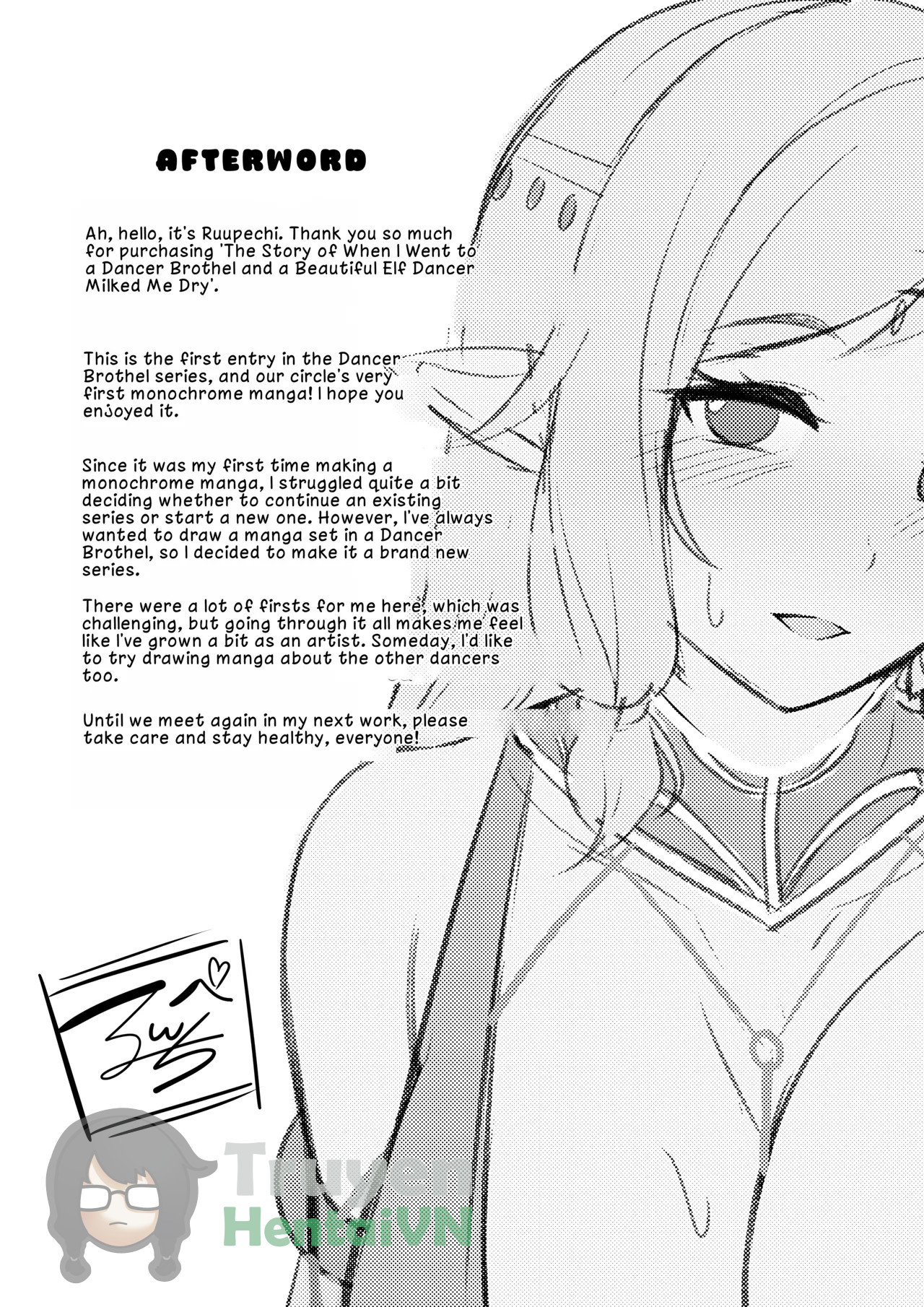 HentaiVN.net - Ảnh 34 - Odoriko Shoukan ni Ittara, Bijin Elf no Odoriko ga Ippai Shiboritotte Kureta Ohanashi - Chap 1