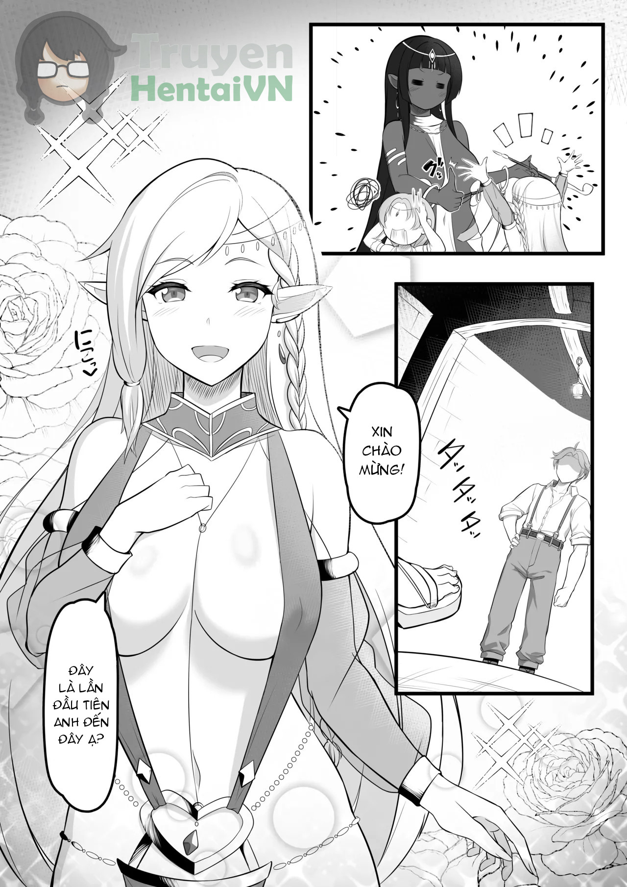HentaiVN.net - Ảnh 6 - Odoriko Shoukan ni Ittara, Bijin Elf no Odoriko ga Ippai Shiboritotte Kureta Ohanashi - Chap 1