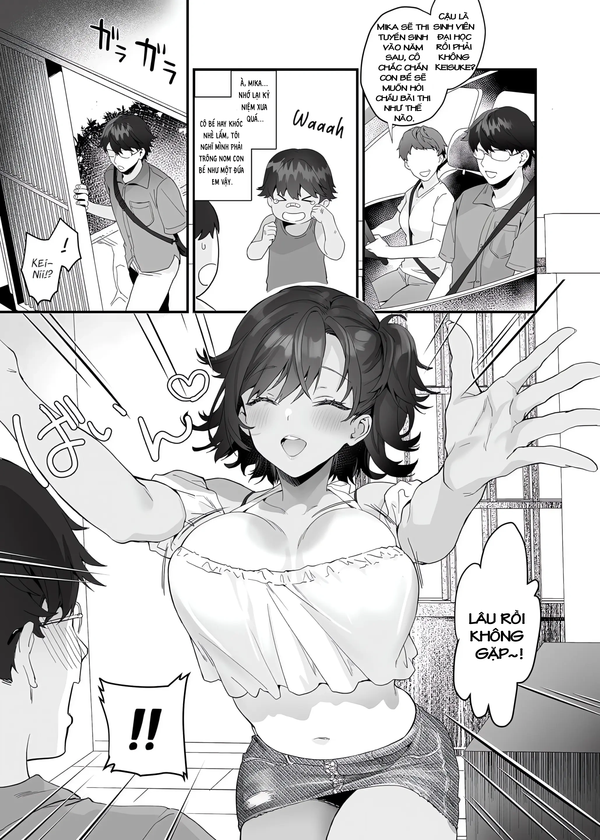 HentaiVN.net - Ảnh 3 - Anh biết đấy em không còn là trẻ con nữa rồi? - Chap 1