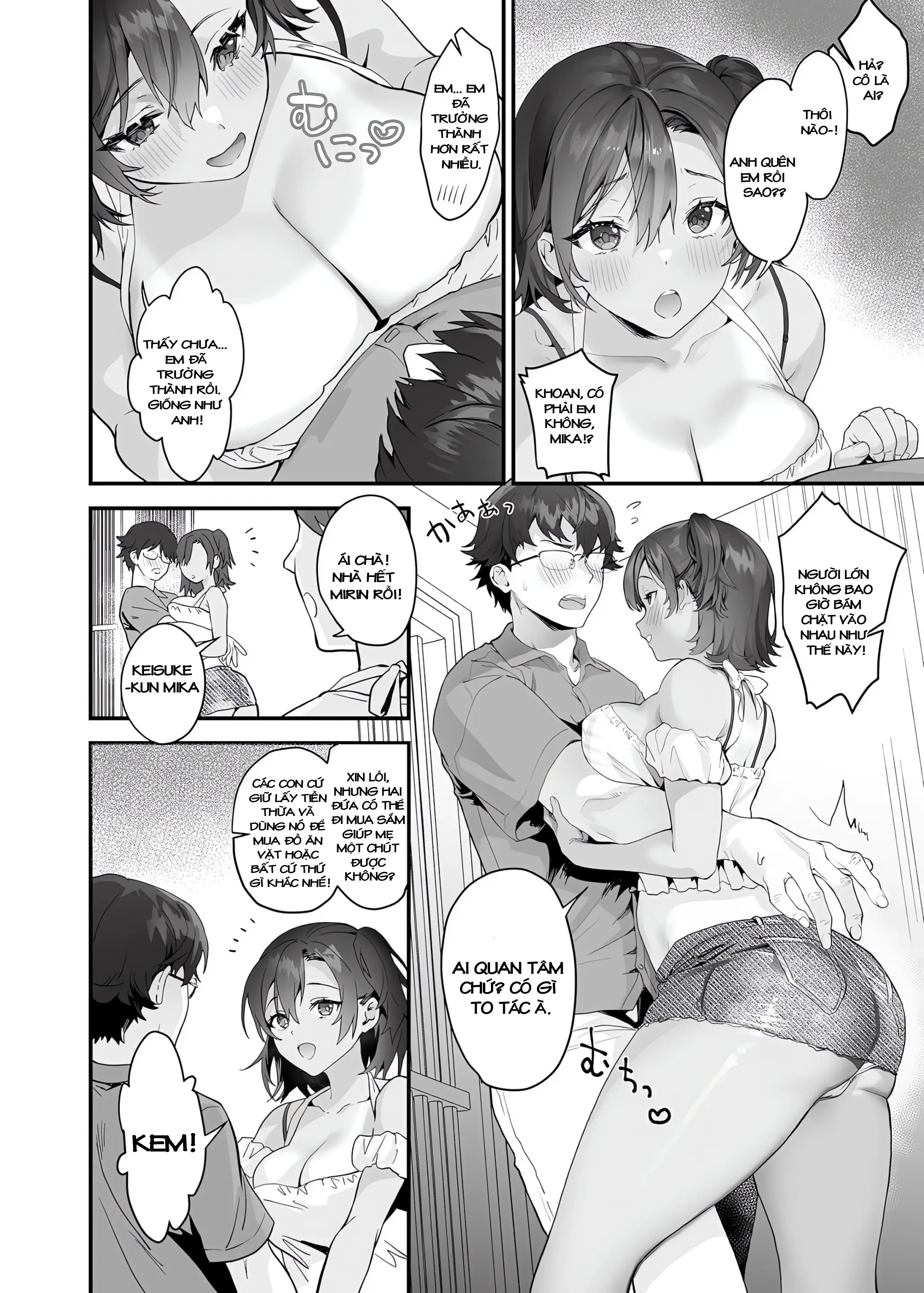 HentaiVN.net - Ảnh 4 - Anh biết đấy em không còn là trẻ con nữa rồi? - Chap 1