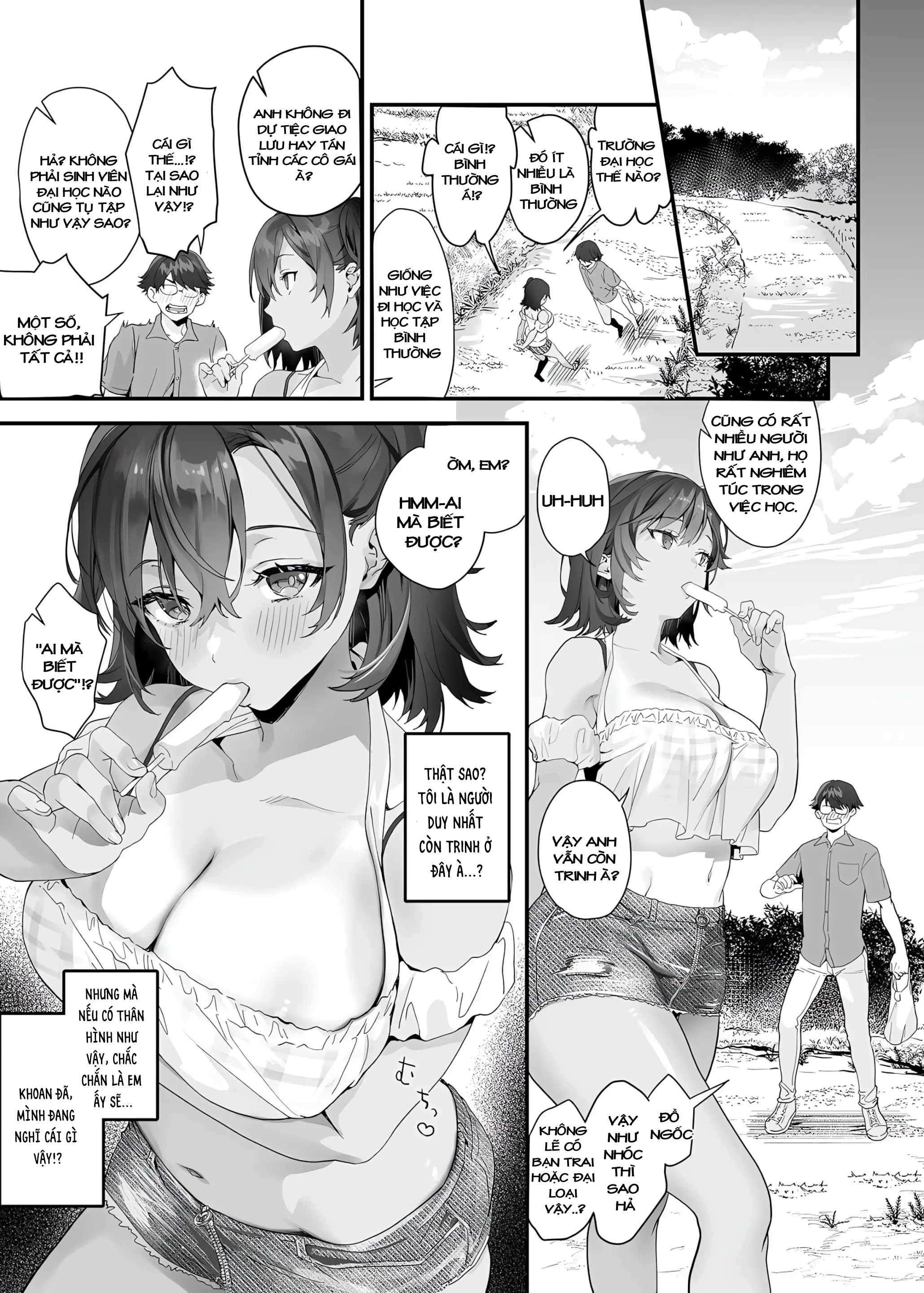 HentaiVN.net - Ảnh 5 - Anh biết đấy em không còn là trẻ con nữa rồi? - Chap 1
