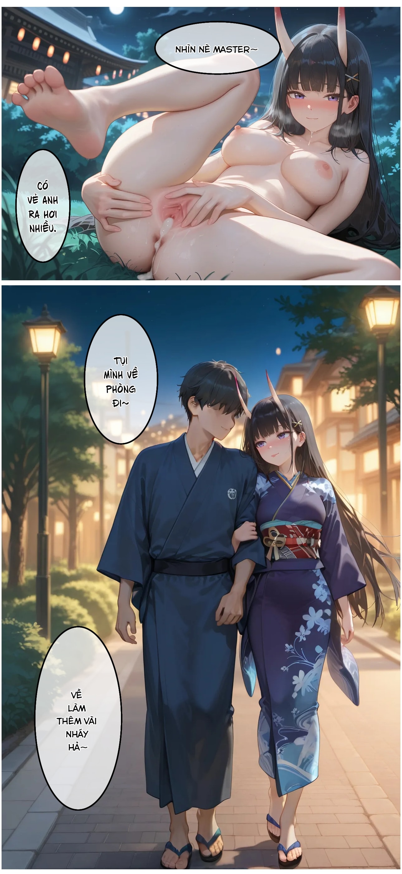 HentaiVN.net - Ảnh 25 - Đêm hẹn hò sung sướng - Chap 1