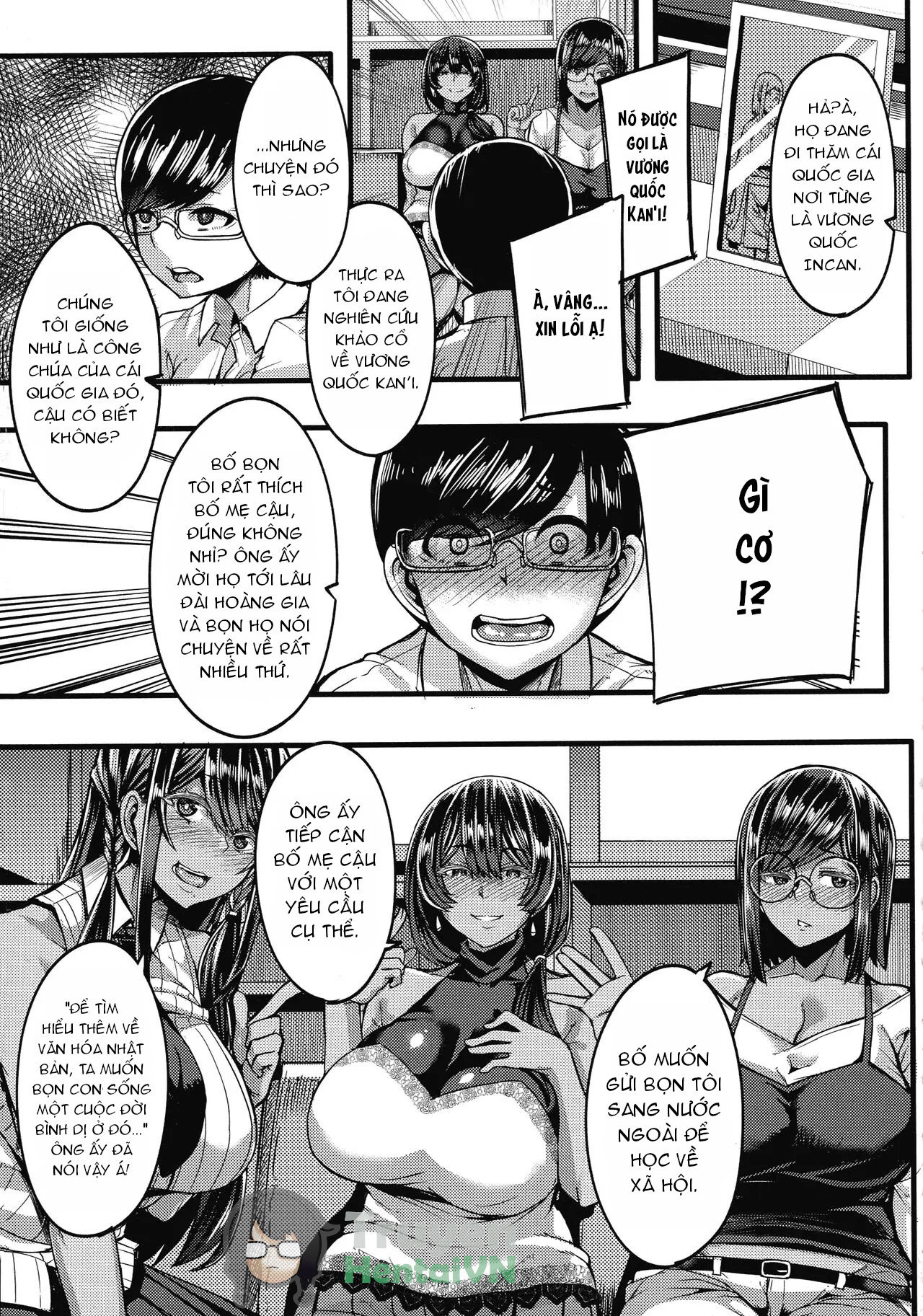 HentaiVN.net - Ảnh 11 - Kasshoku Hime to Himitsu no Keiyaku - Chap 1