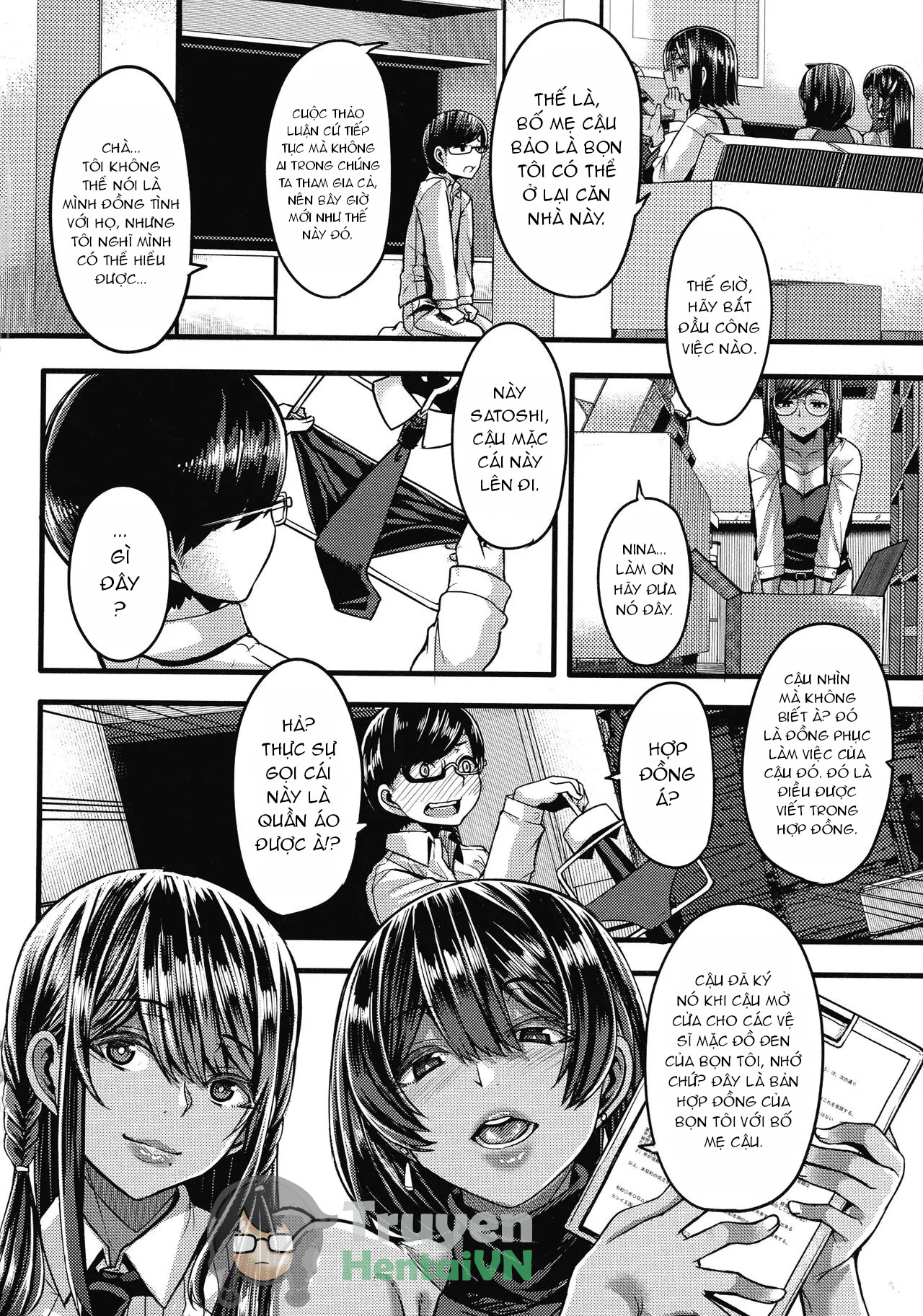 HentaiVN.net - Ảnh 12 - Kasshoku Hime to Himitsu no Keiyaku - Chap 1
