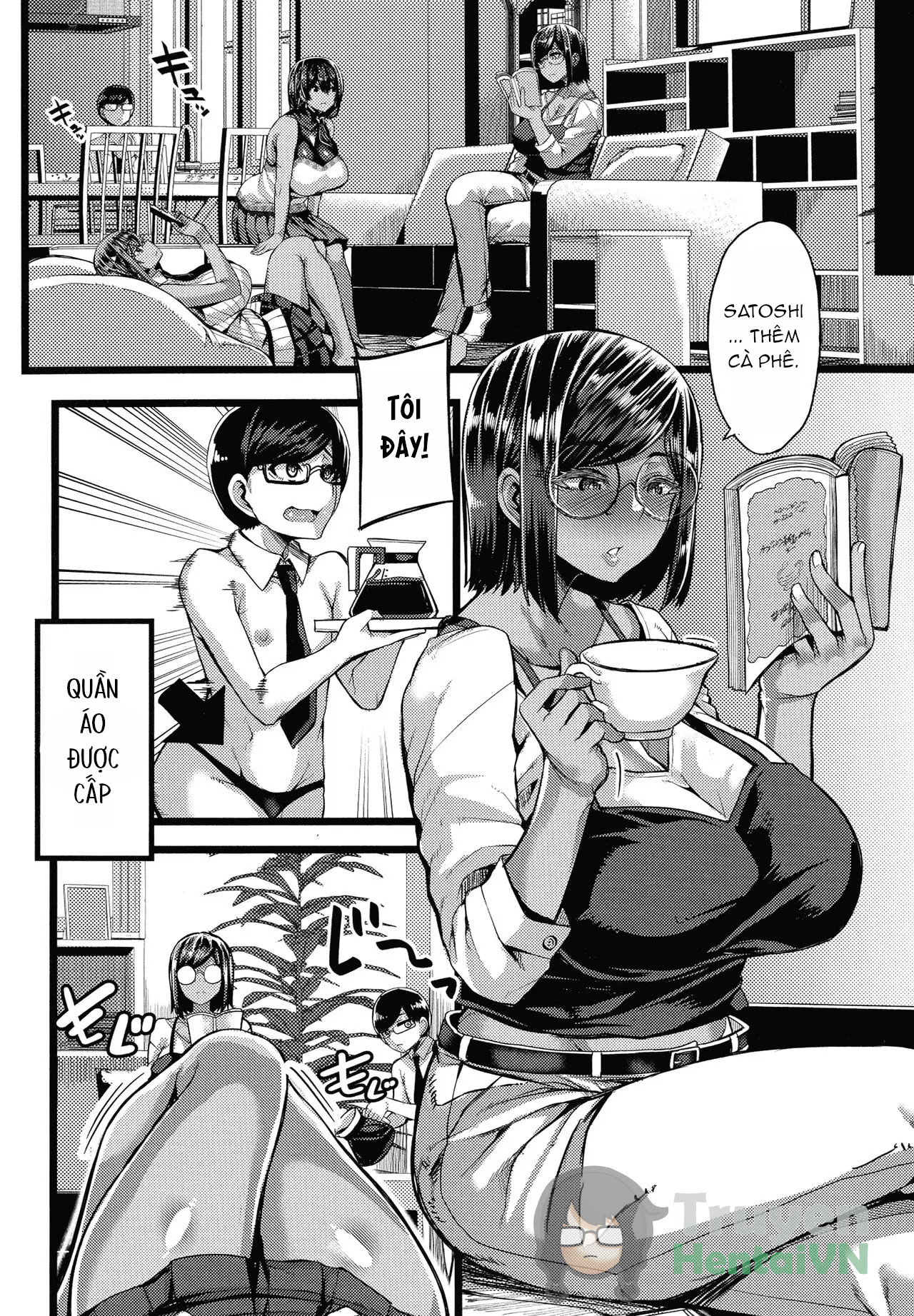 HentaiVN.net - Ảnh 14 - Kasshoku Hime to Himitsu no Keiyaku - Chap 1