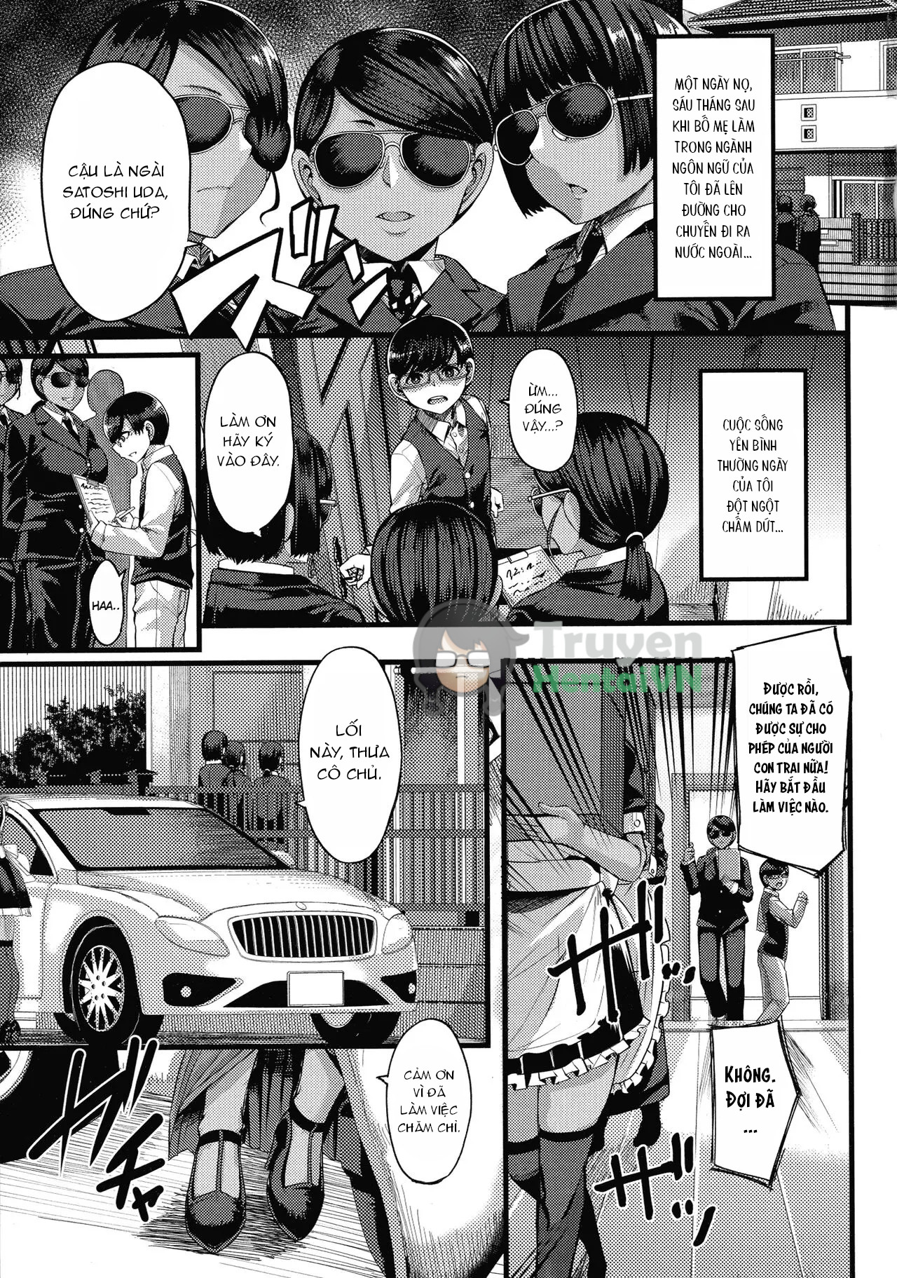 HentaiVN.net - Ảnh 5 - Kasshoku Hime to Himitsu no Keiyaku - Chap 1