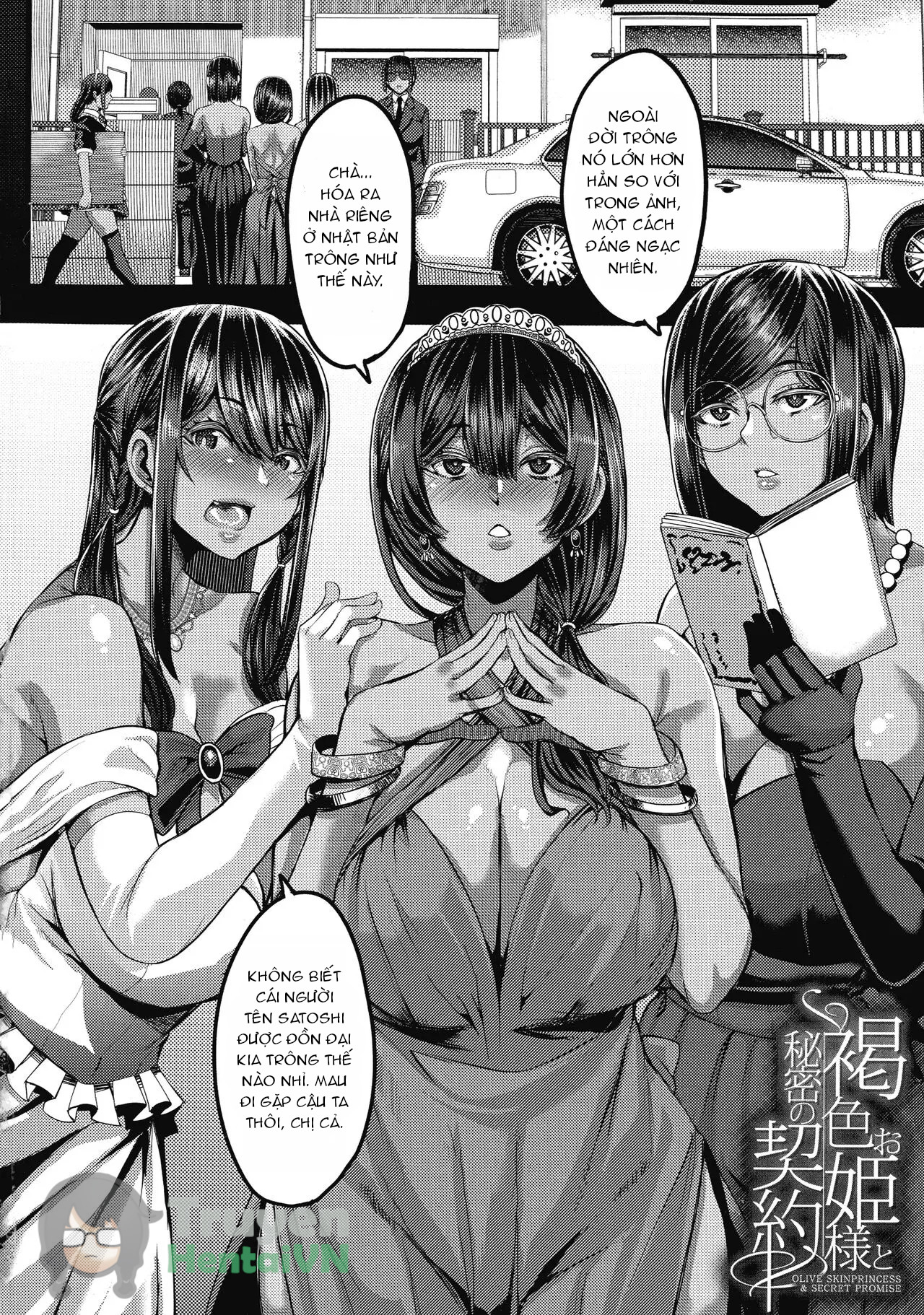 HentaiVN.net - Ảnh 6 - Kasshoku Hime to Himitsu no Keiyaku - Chap 1