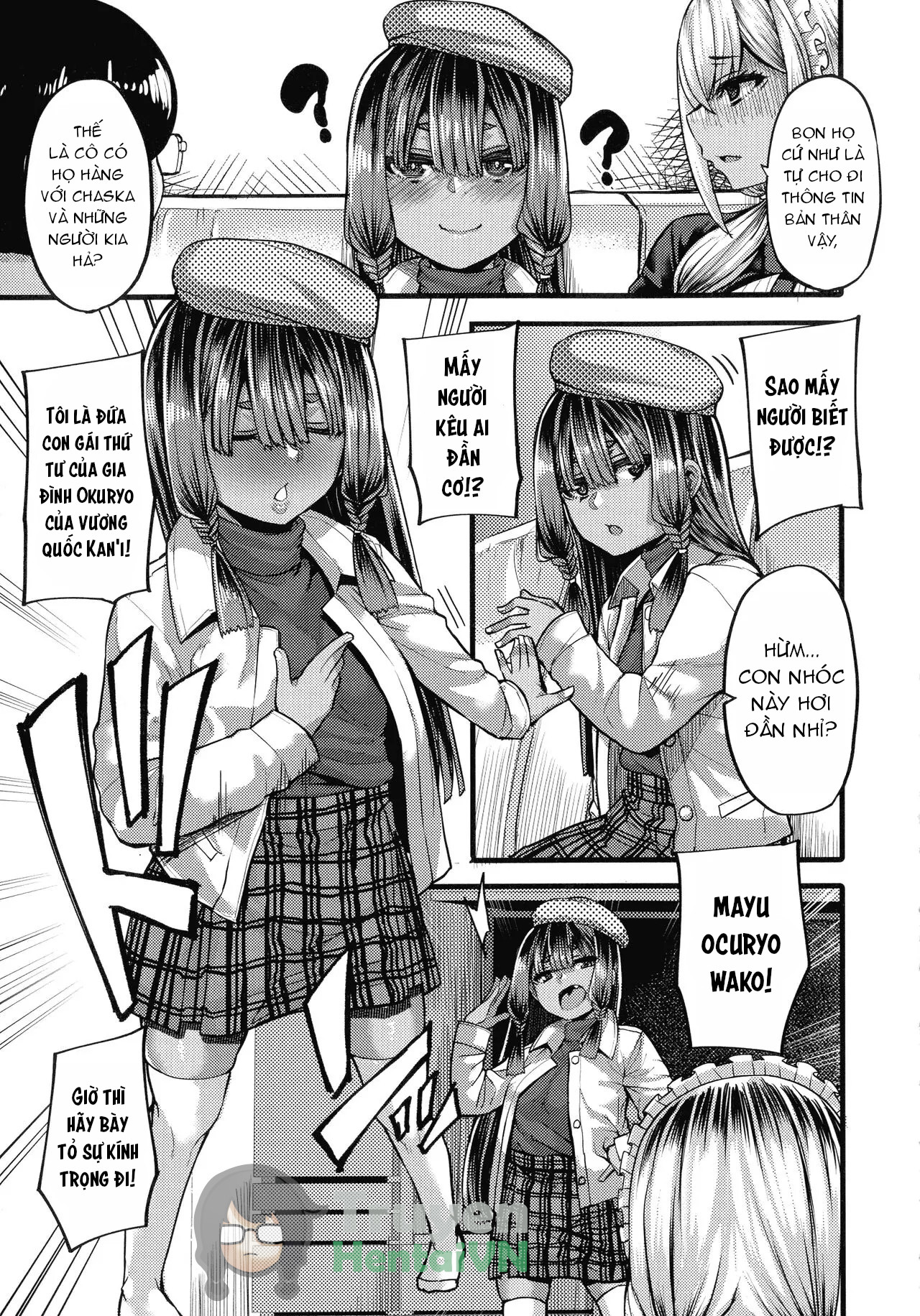 HentaiVN.net - Ảnh 10 - Kasshoku Hime to Himitsu no Keiyaku - Chap 3