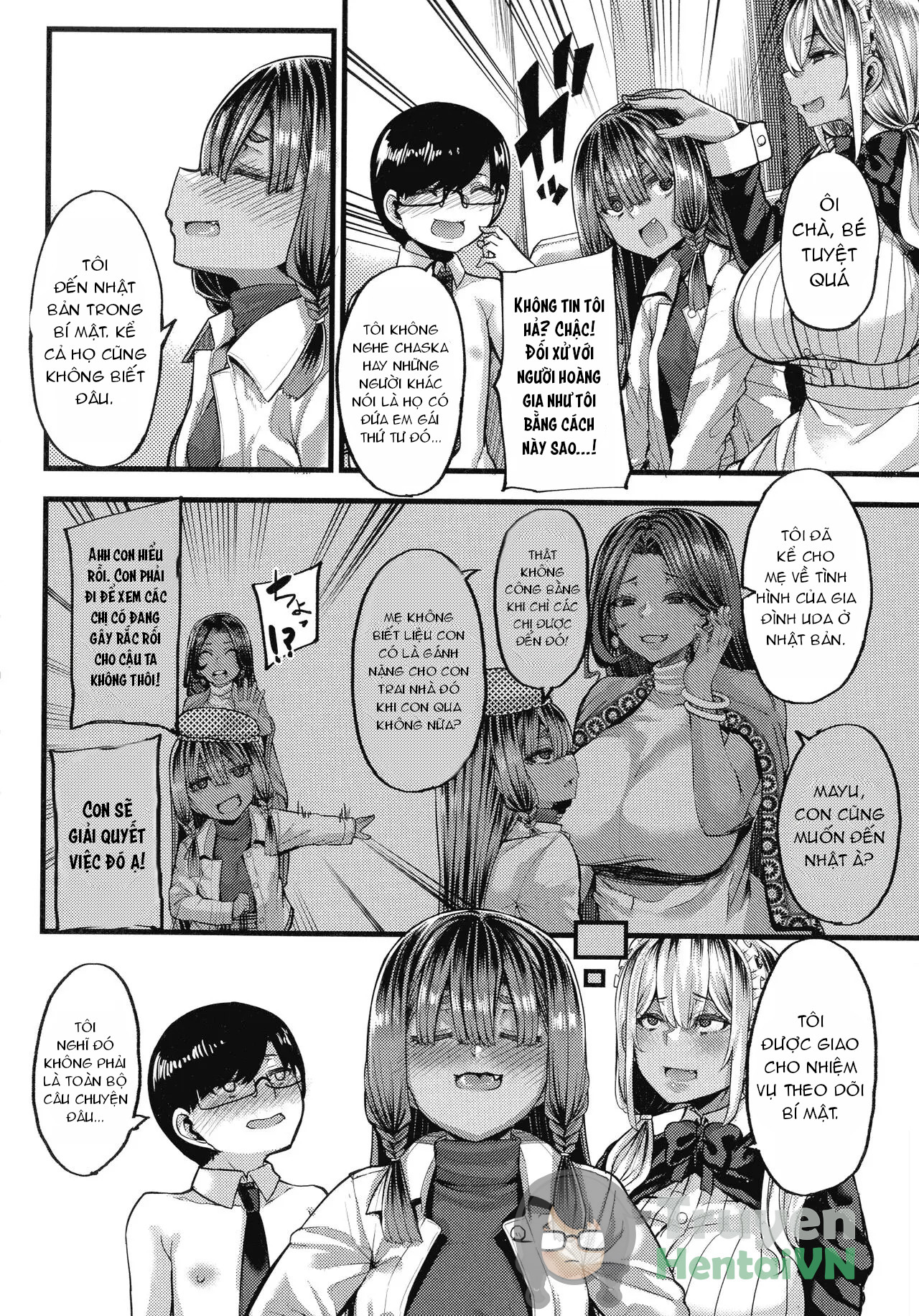 HentaiVN.net - Ảnh 11 - Kasshoku Hime to Himitsu no Keiyaku - Chap 3
