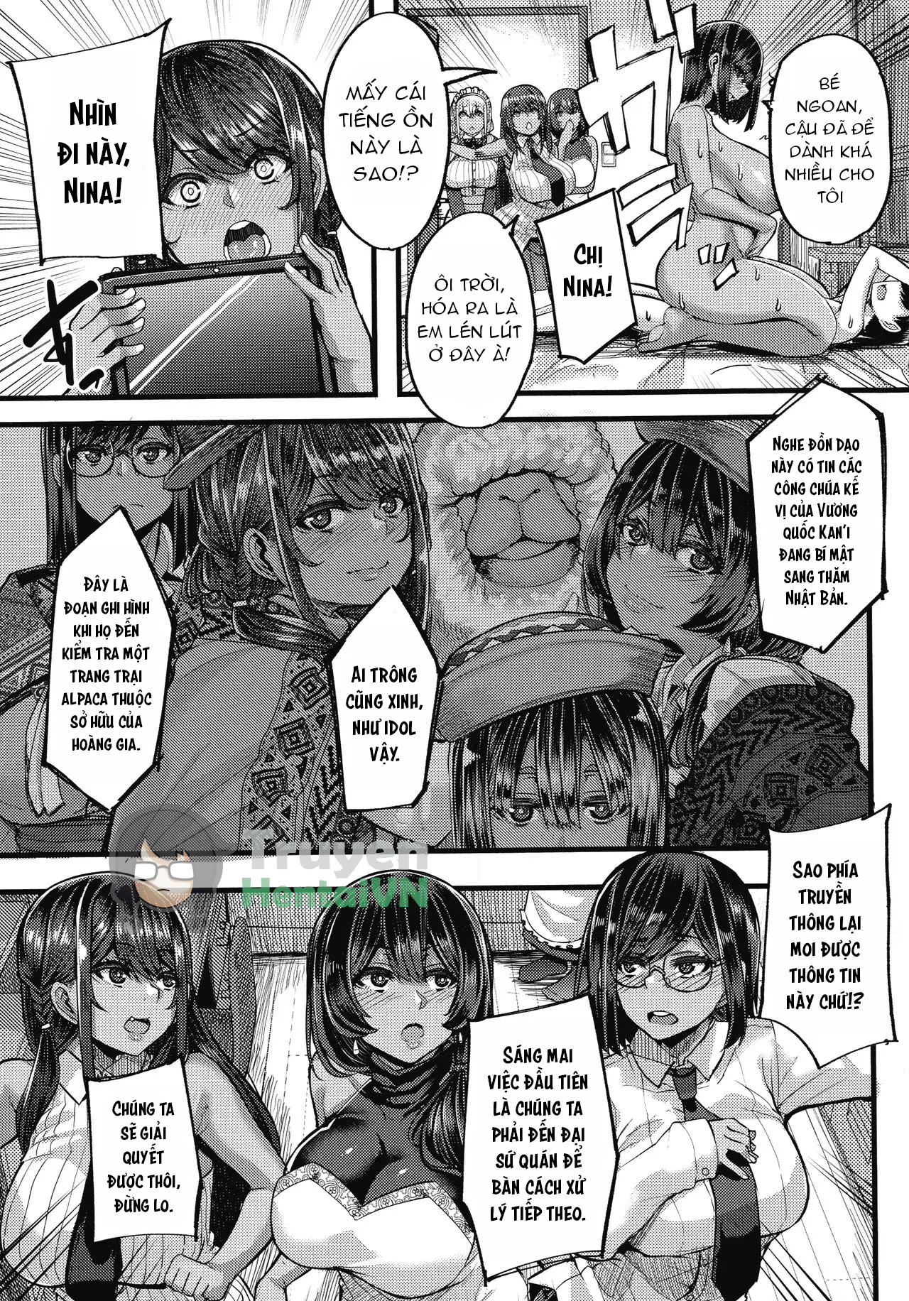 HentaiVN.net - Ảnh 6 - Kasshoku Hime to Himitsu no Keiyaku - Chap 3