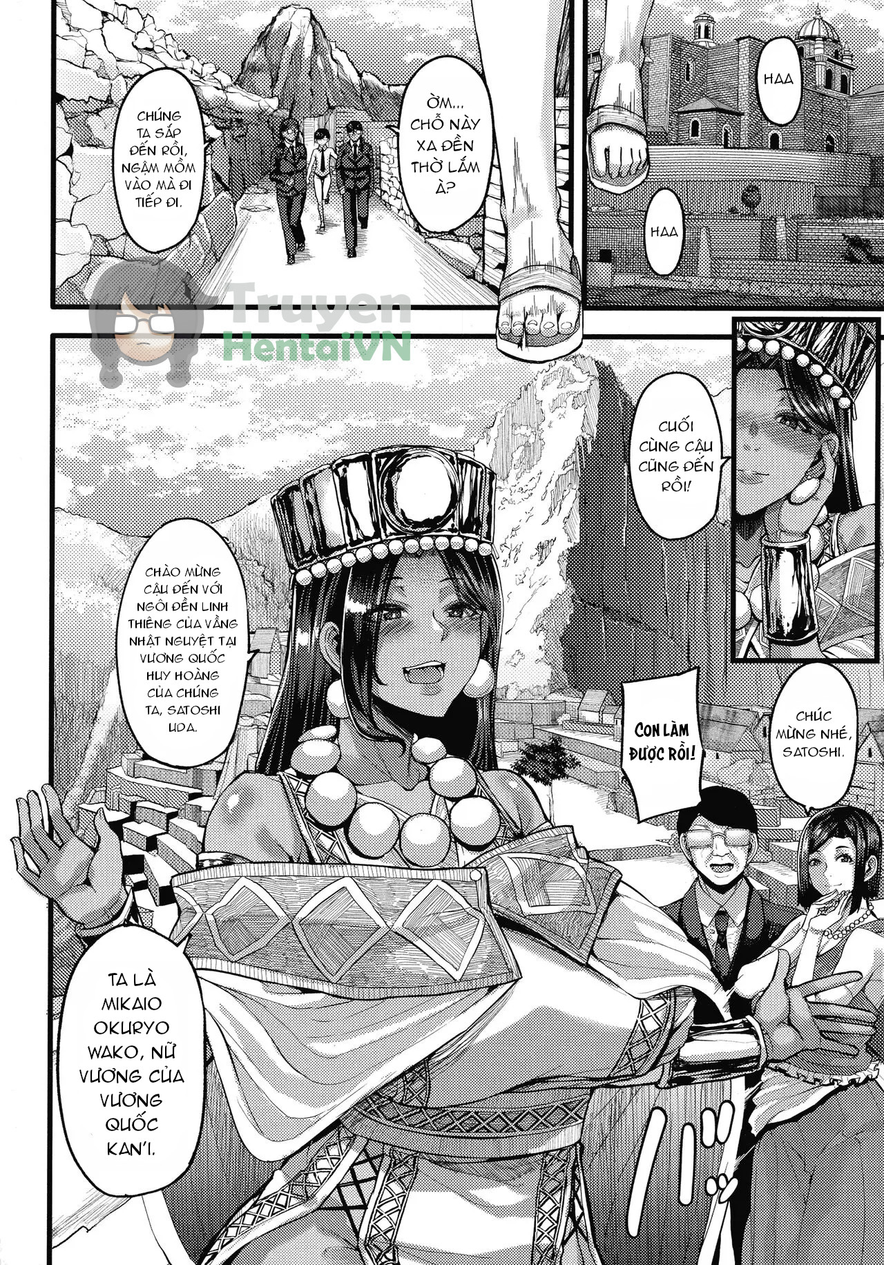 HentaiVN.net - Ảnh 10 - Kasshoku Hime to Himitsu no Keiyaku - Chap 4