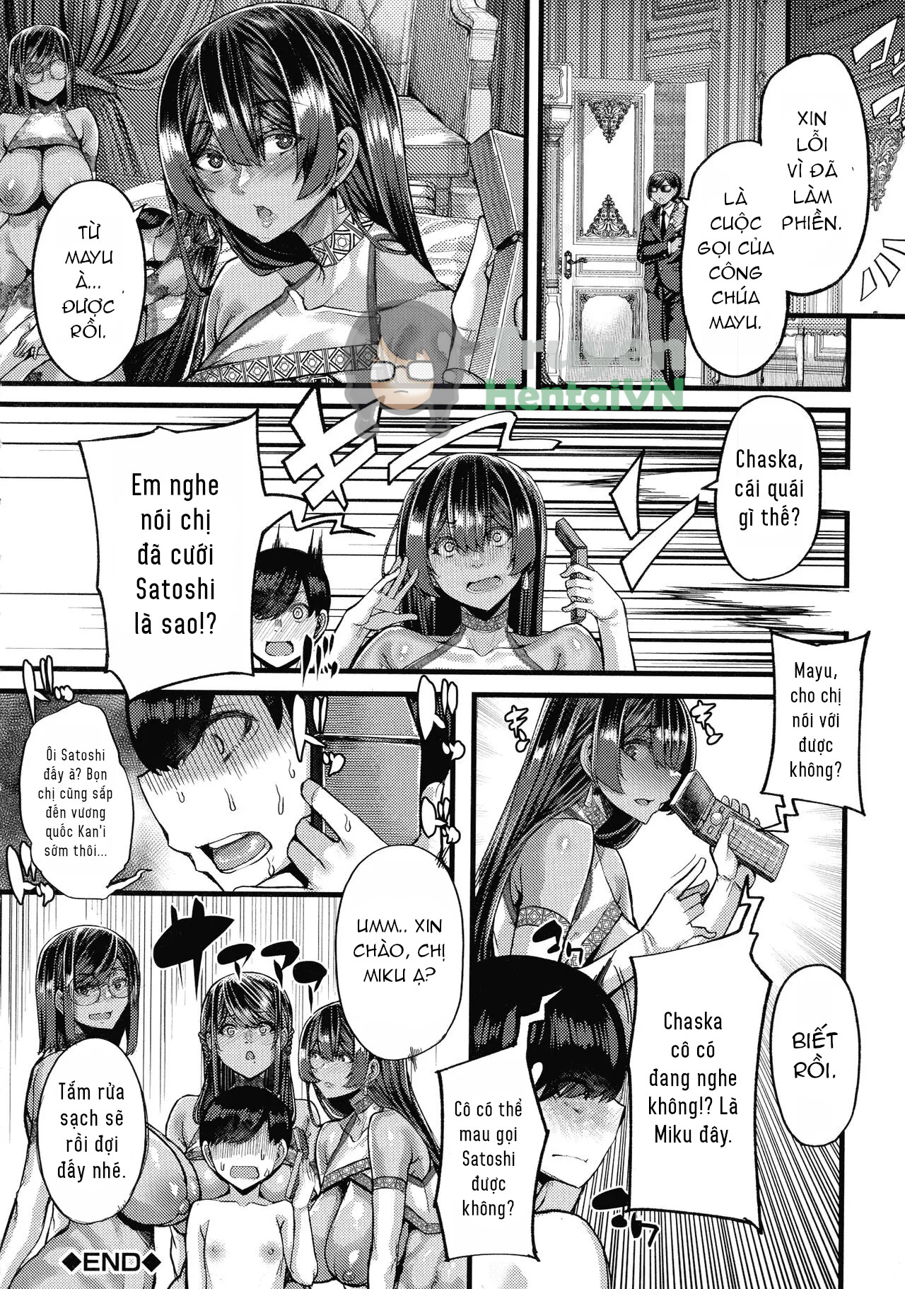 HentaiVN.net - Ảnh 46 - Kasshoku Hime to Himitsu no Keiyaku - Chap 4