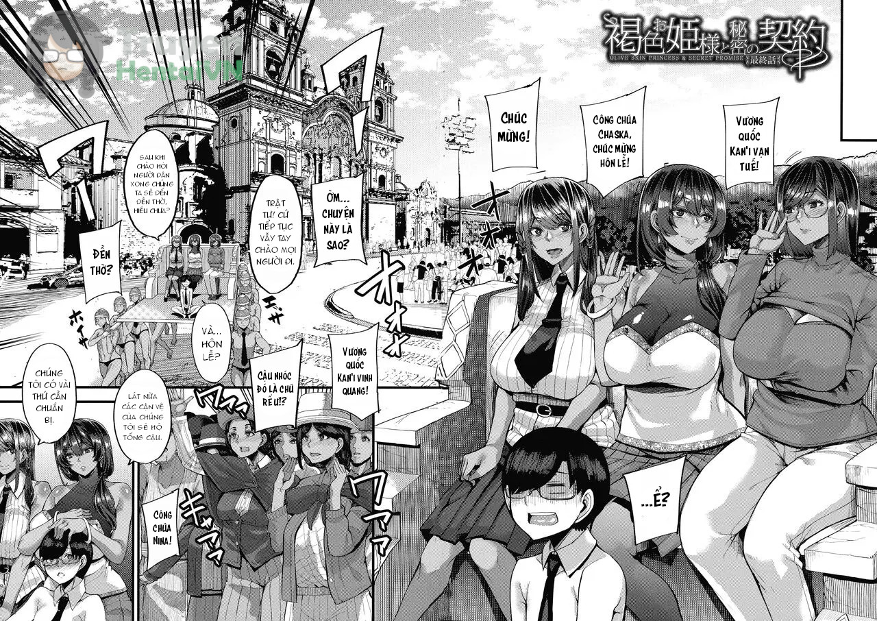 HentaiVN.net - Ảnh 9 - Kasshoku Hime to Himitsu no Keiyaku - Chap 4