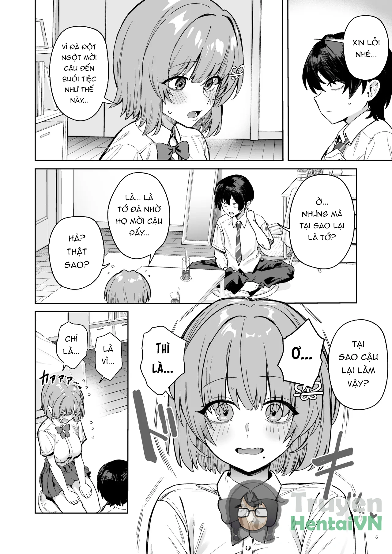 HentaiVN.net - Ảnh 10 - Class de Kakure Ninki no Hirose-san ga Guigui kuru! - Chap 1
