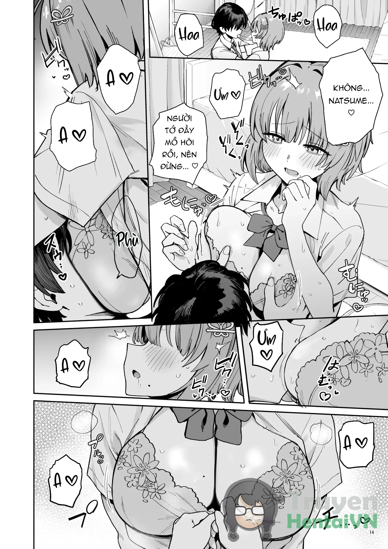 HentaiVN.net - Ảnh 18 - Class de Kakure Ninki no Hirose-san ga Guigui kuru! - Chap 1
