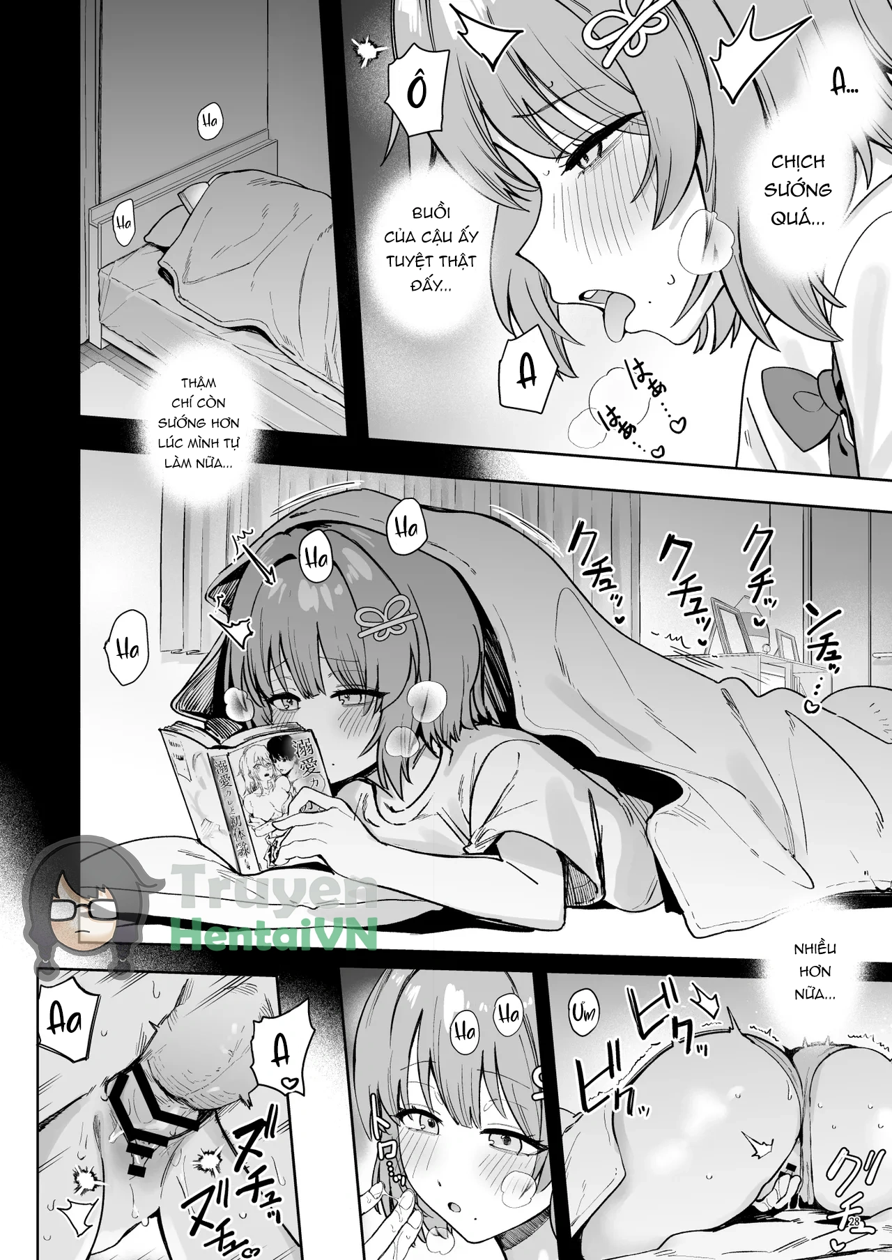 HentaiVN.net - Ảnh 32 - Class de Kakure Ninki no Hirose-san ga Guigui kuru! - Chap 1