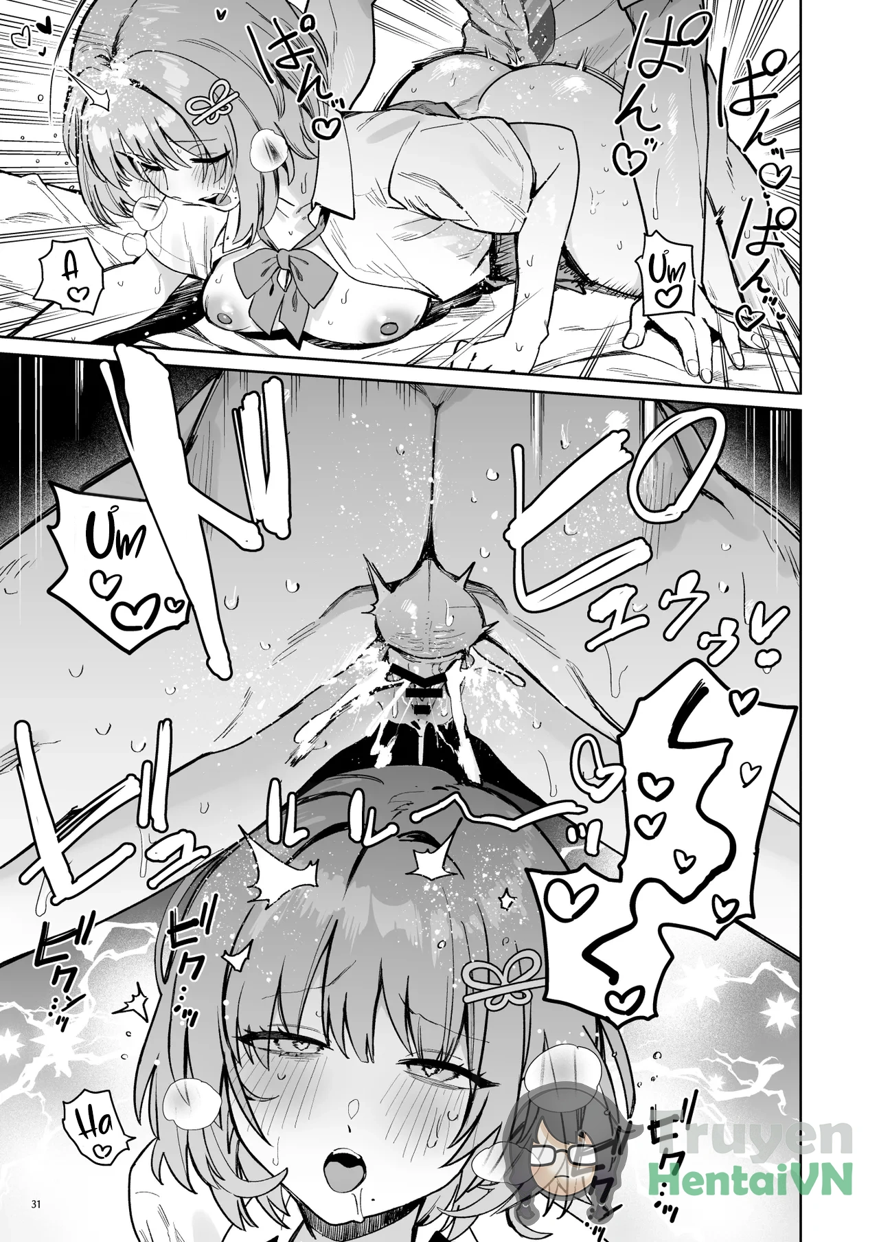 HentaiVN.net - Ảnh 35 - Class de Kakure Ninki no Hirose-san ga Guigui kuru! - Chap 1
