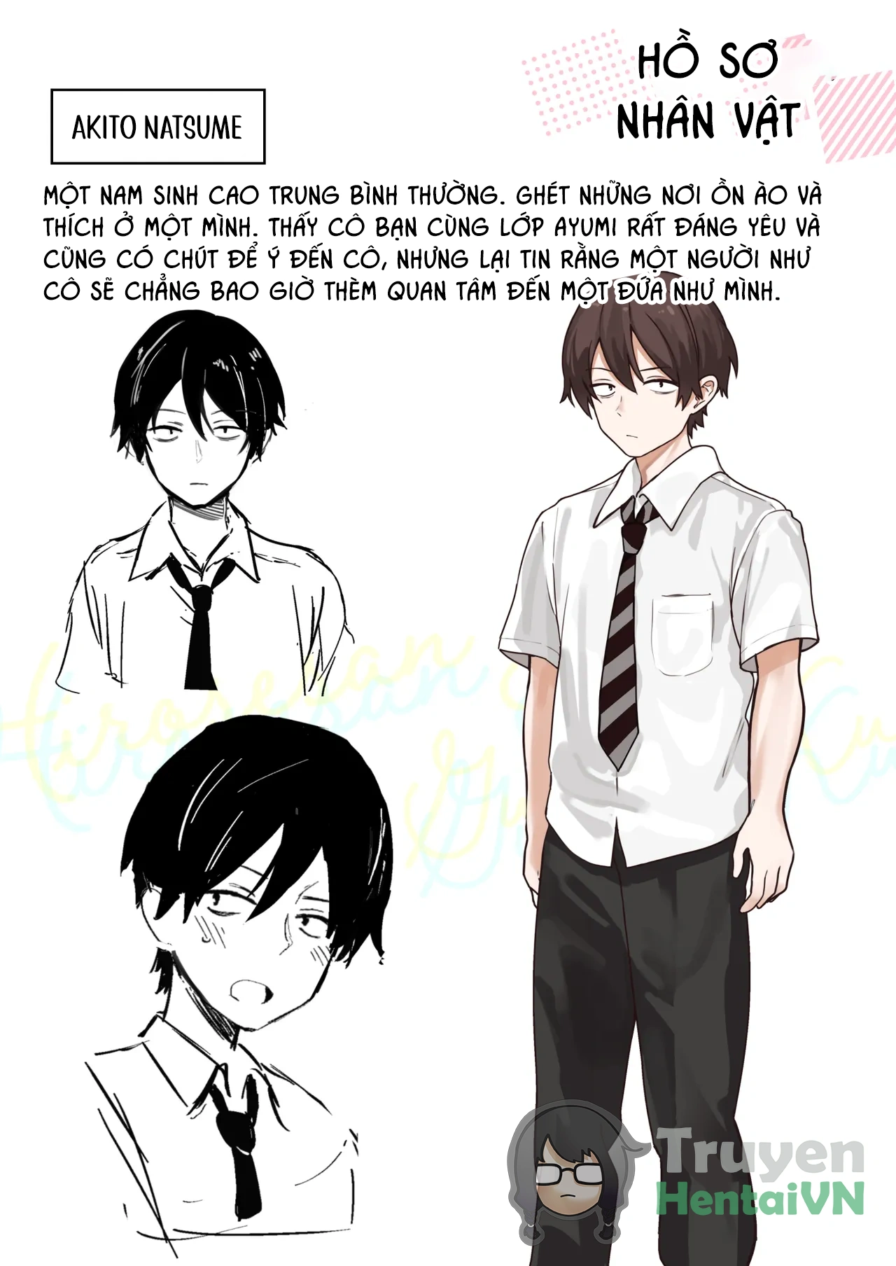 HentaiVN.net - Ảnh 4 - Class de Kakure Ninki no Hirose-san ga Guigui kuru! - Chap 1